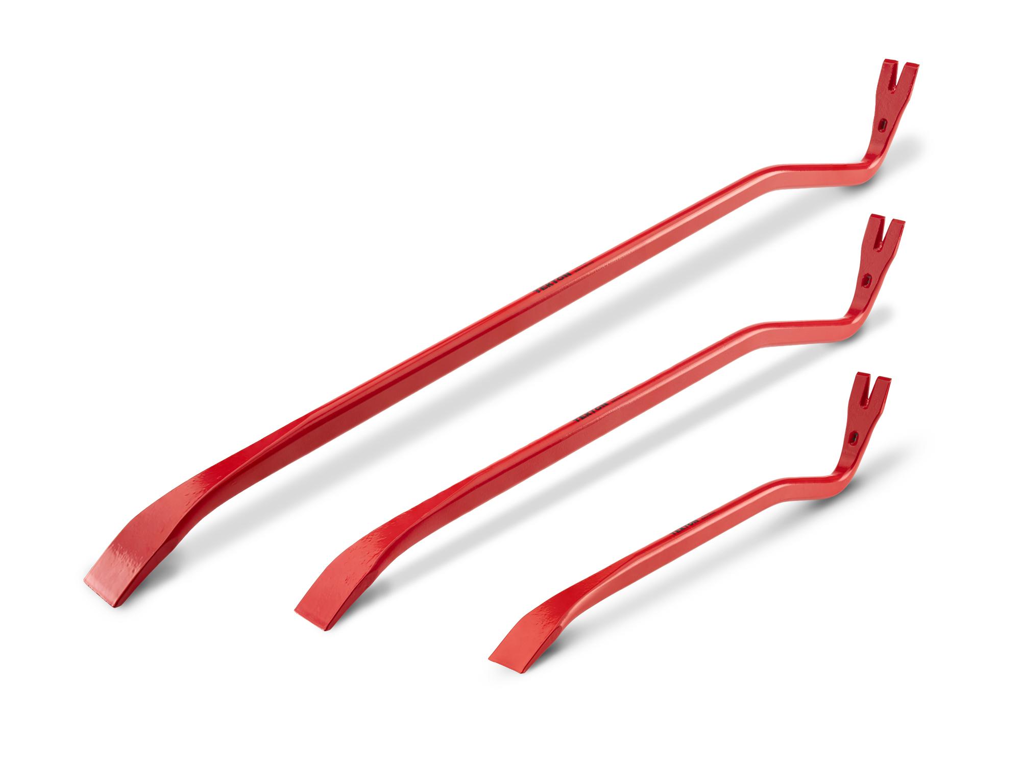 TEKTON Wrecking Pry Bar Set, 3-Piece (24, 32, 40 in.)