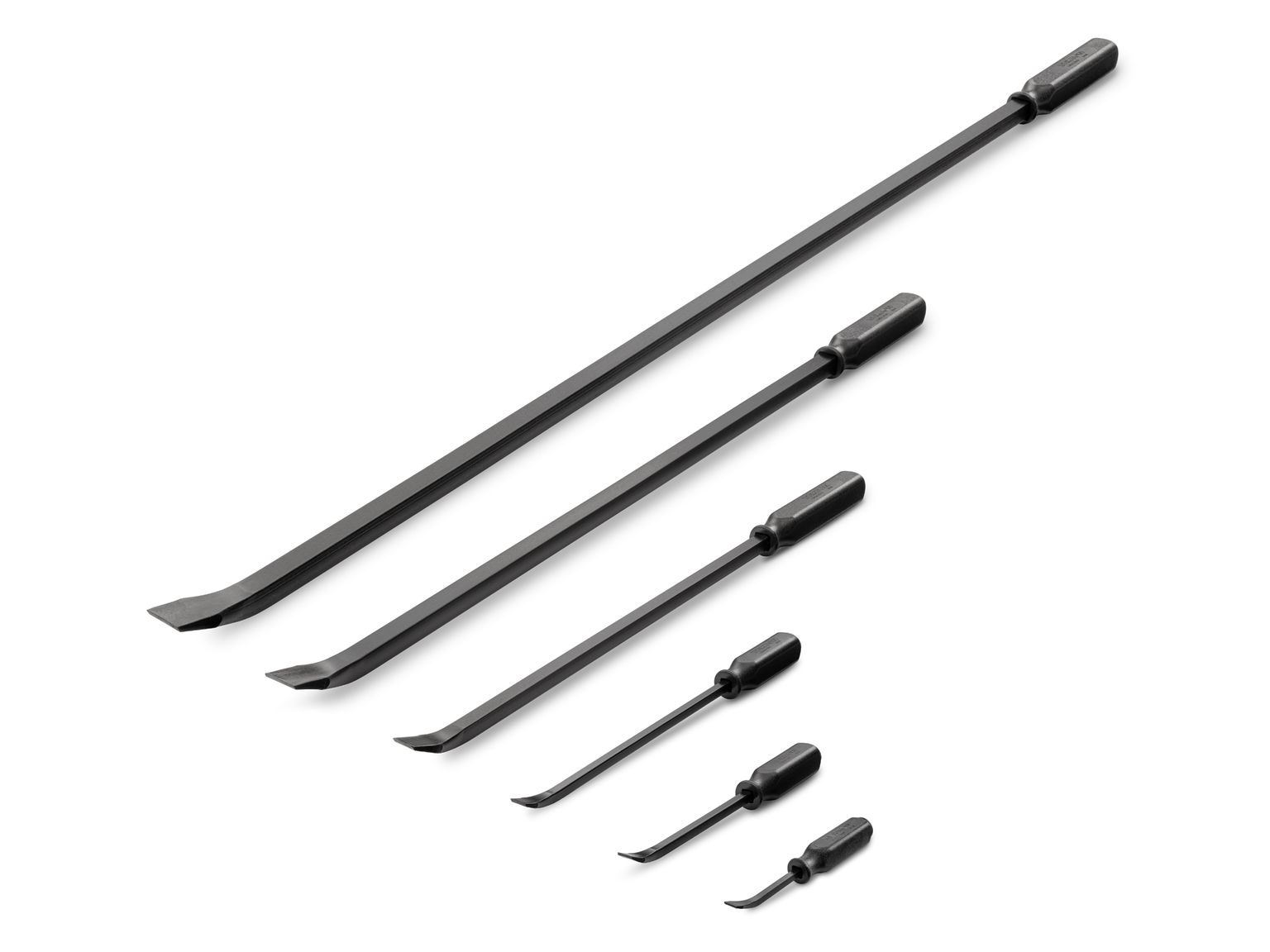 TEKTON Angled End Pry Bar Set, 6-Piece (8, 12, 17, 25, 36, 45 in.)