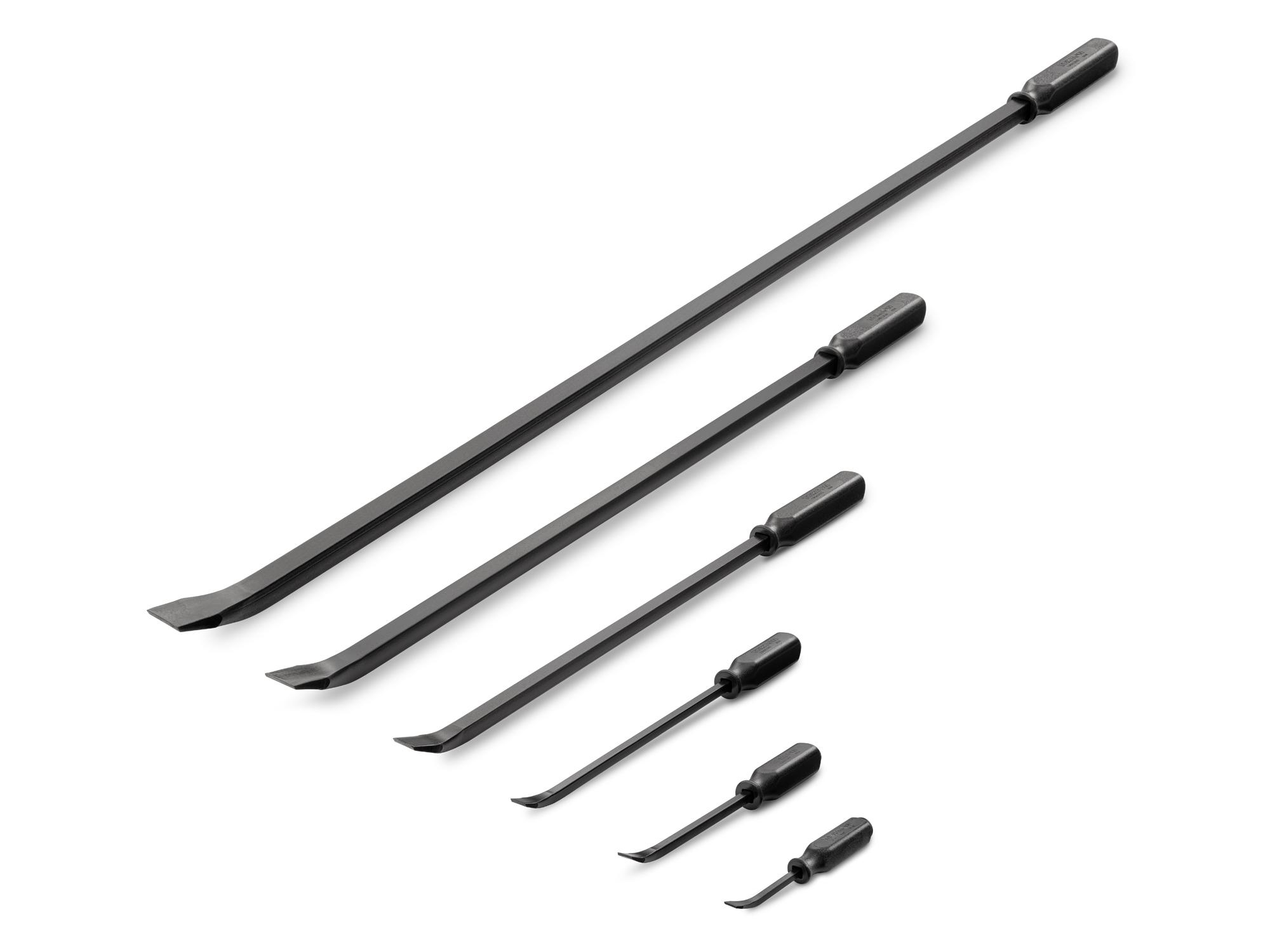 Angled End Handled Pry Bar Set (6-Piece)