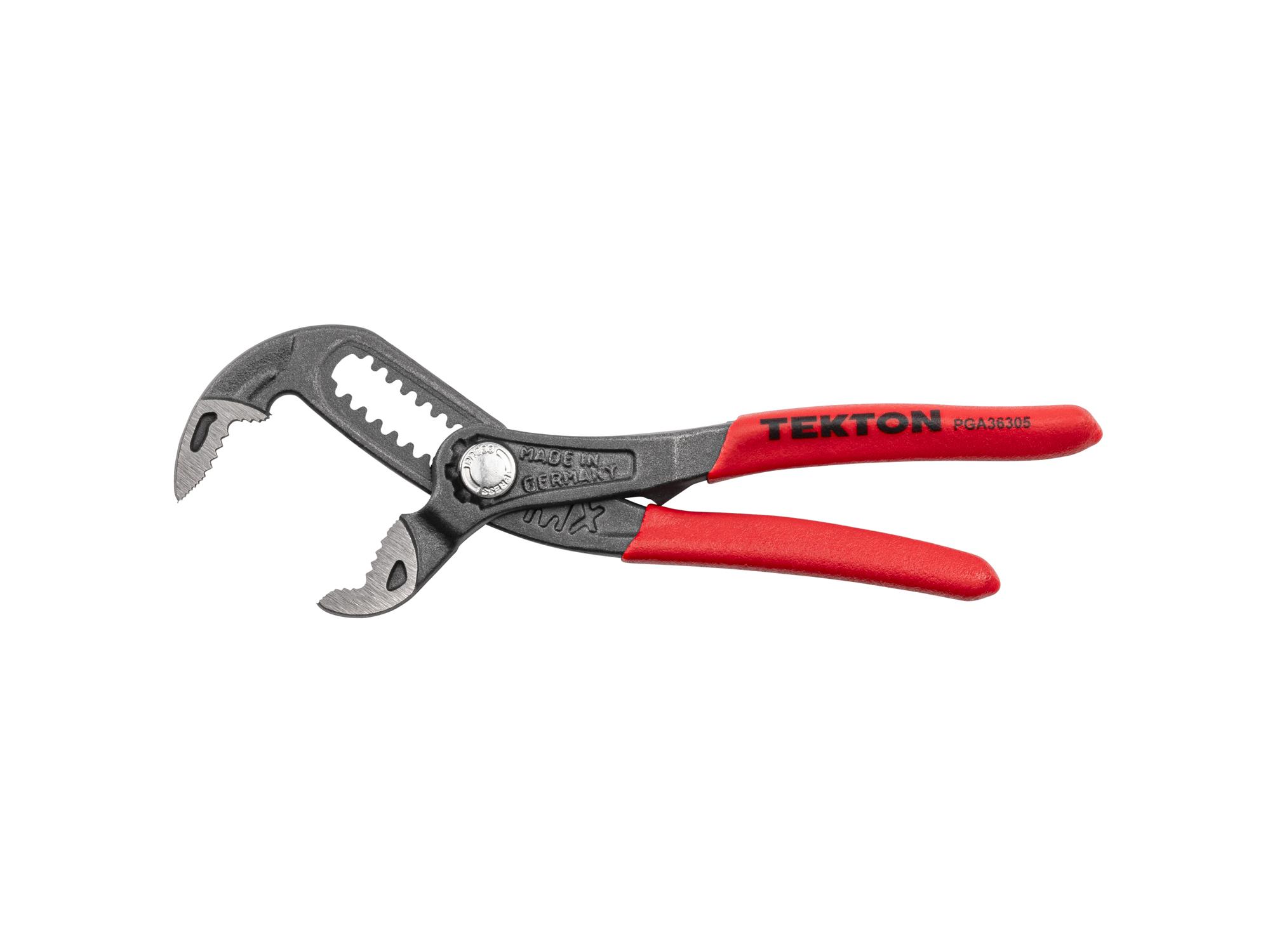Dimensions for Tekton 5 inch gripping pliers. Item #PGA36305