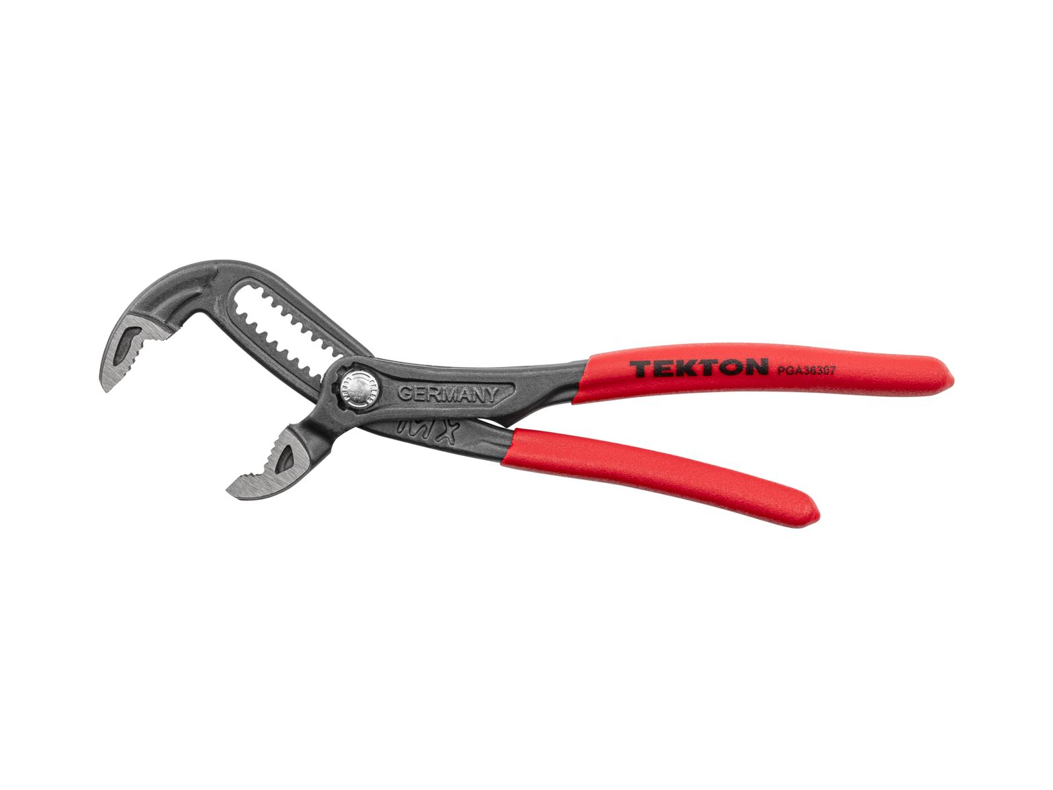 TEKTON 7 Inch Angle Nose Push Button Adjustable Pliers