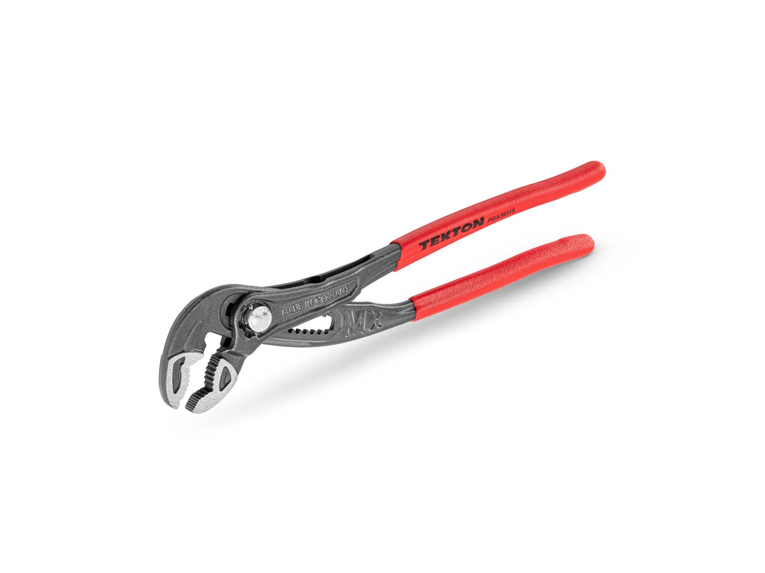 TEKTON 10 Inch Angle Nose Push Button Adjustable Pliers