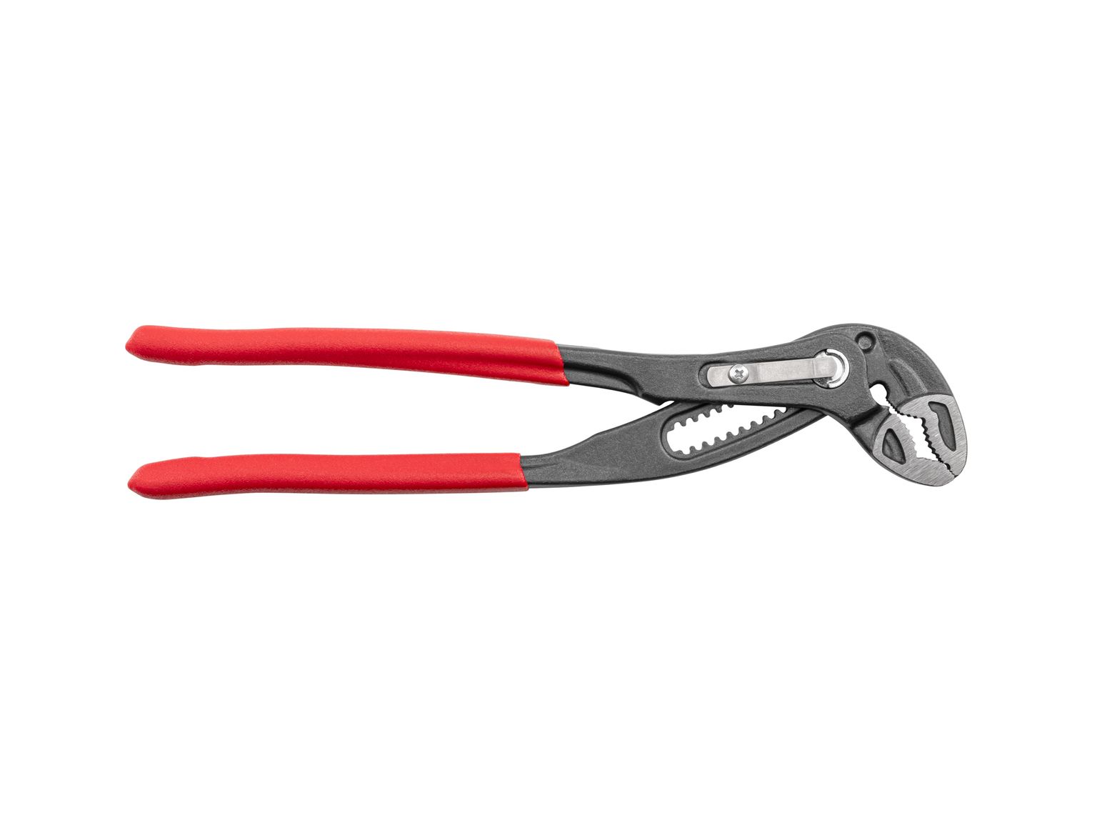 TEKTON 10 Inch Angle Nose Push Button Adjustable Pliers