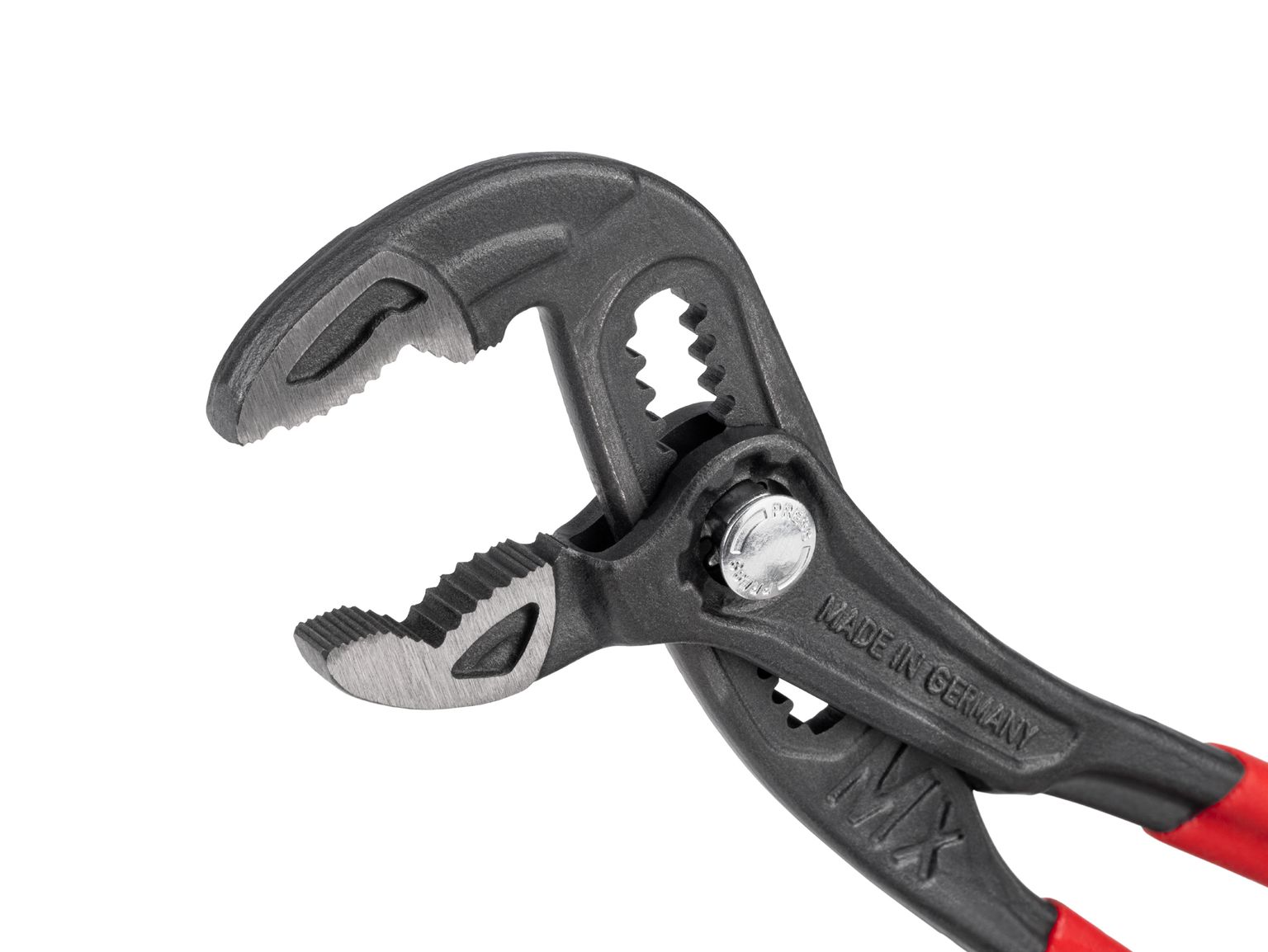 TEKTON 10 Inch Angle Nose Push Button Adjustable Pliers