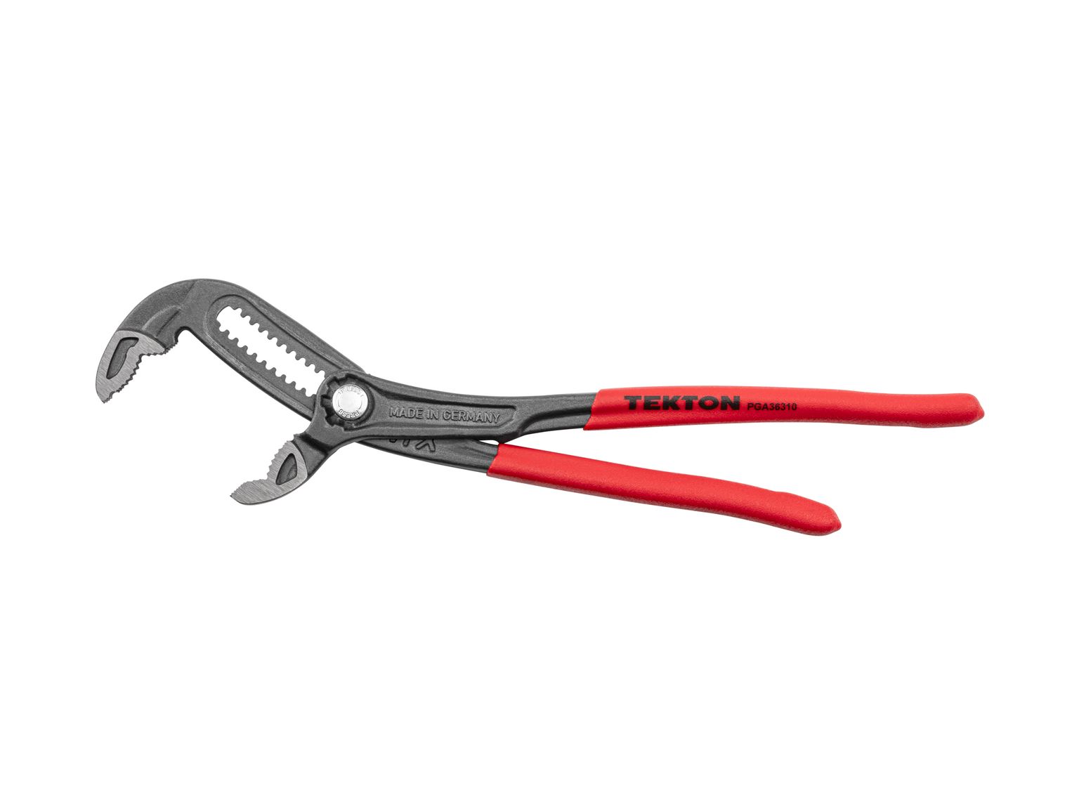 TEKTON 10 Inch Angle Nose Push Button Adjustable Pliers