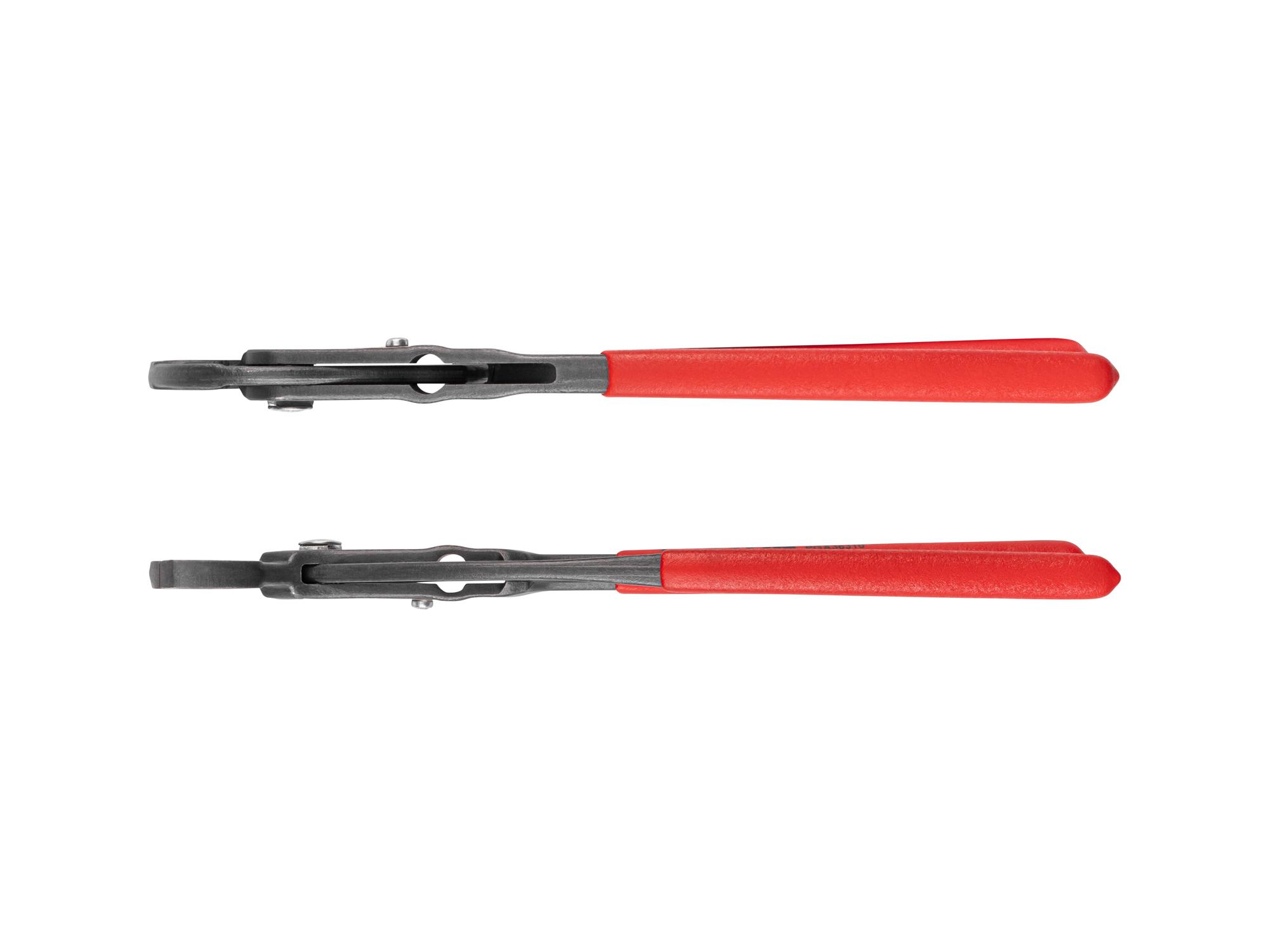 TEKTON 10 Inch Angle Nose Push Button Adjustable Pliers
