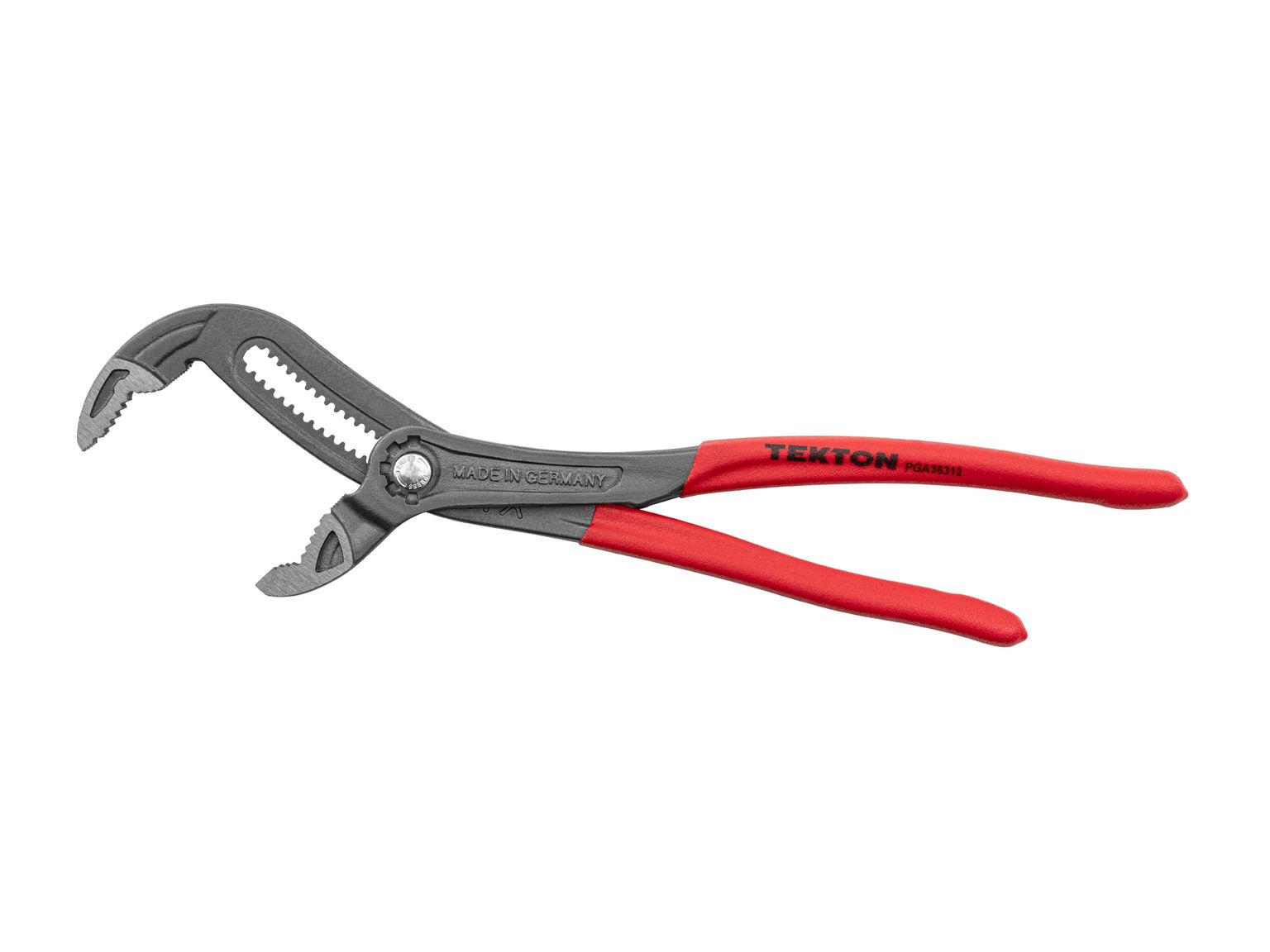 TEKTON 12 Inch Angle Nose Push Button Adjustable Pliers