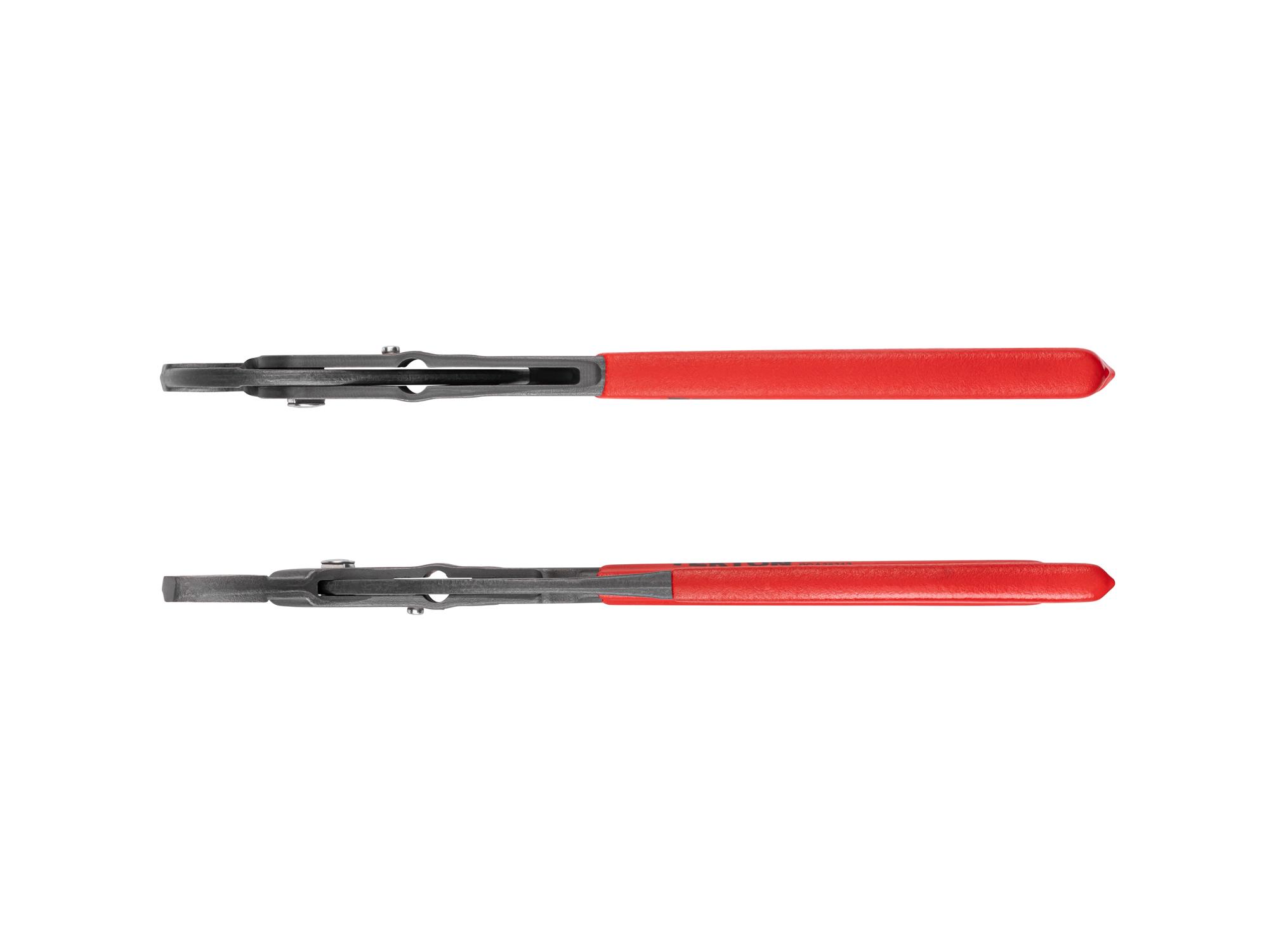 TEKTON 12 Inch Angle Nose Push Button Adjustable Pliers