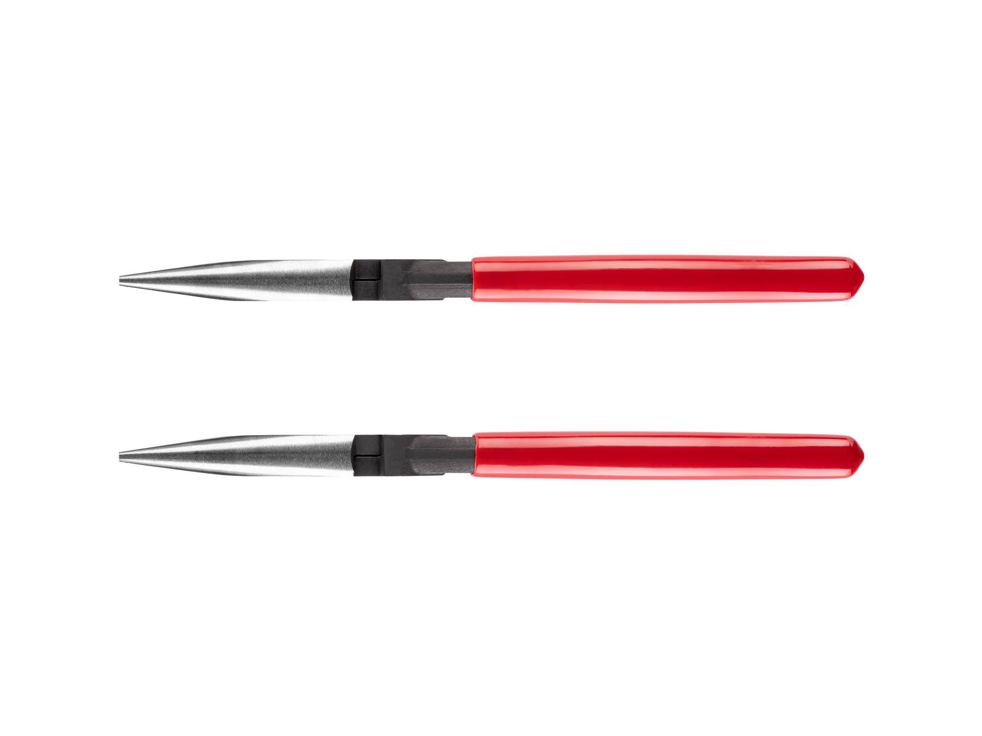 TEKTON 8 Inch Serrated Jaw Long Nose Pliers