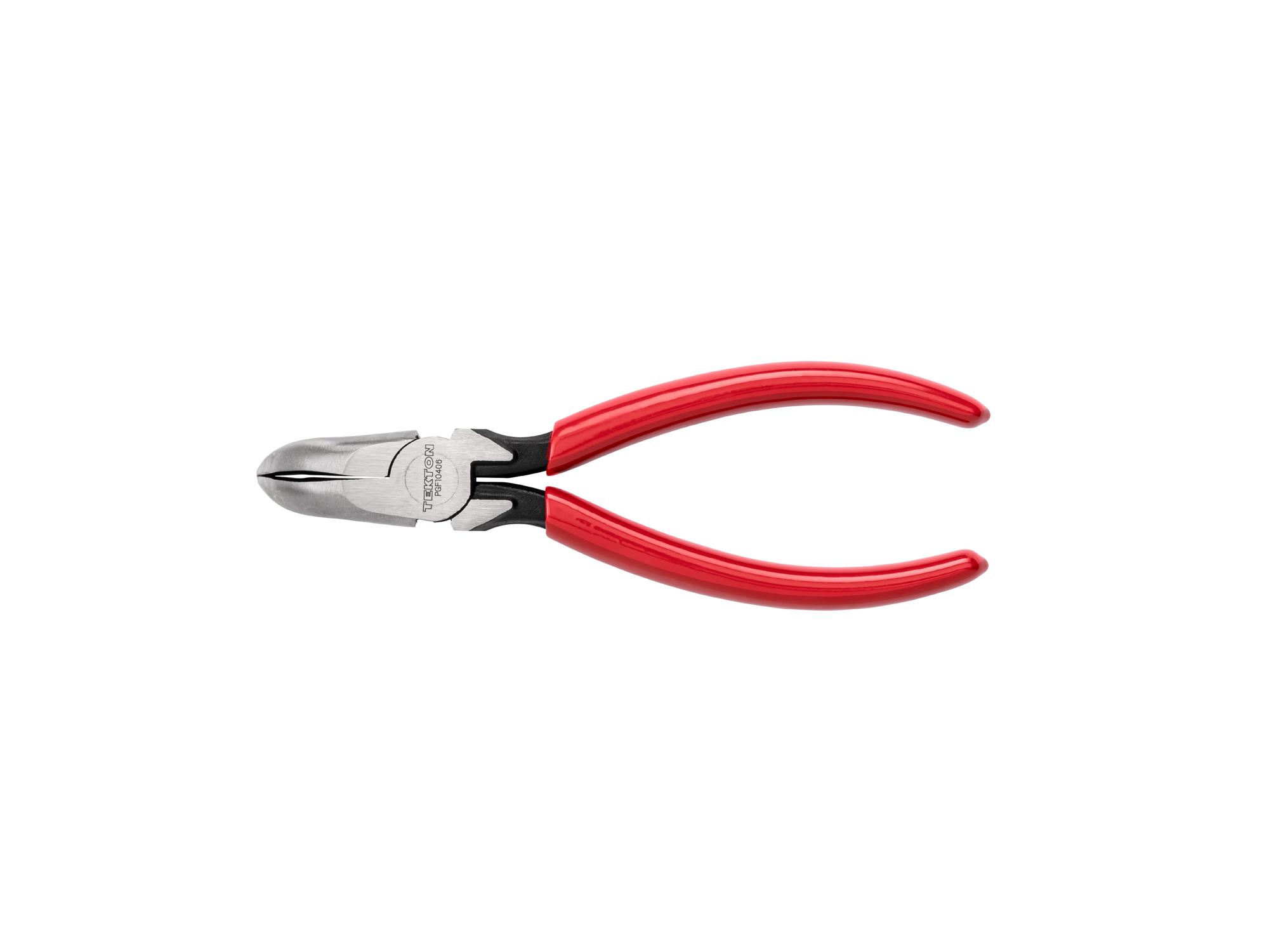 TEKTON 6 Inch 70-Degree Bent Serrated Jaw Long Nose Pliers