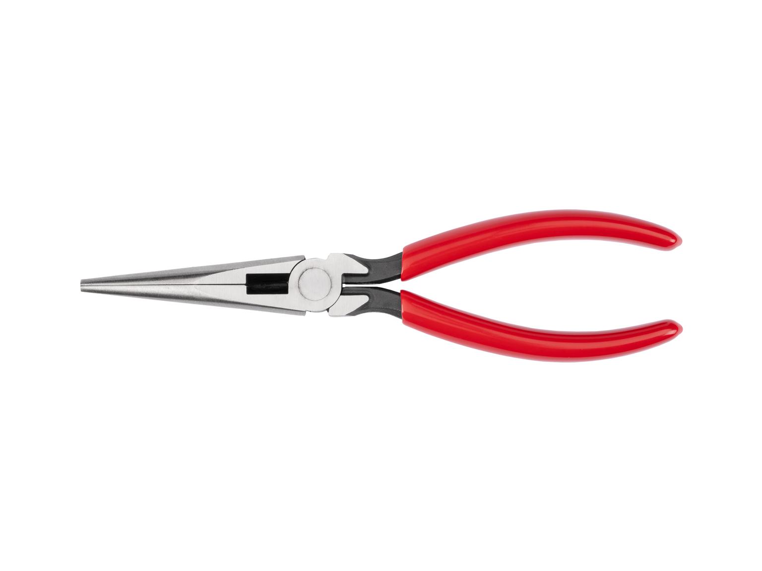 TEKTON 7 Inch Smooth Jaw Long Nose Pliers