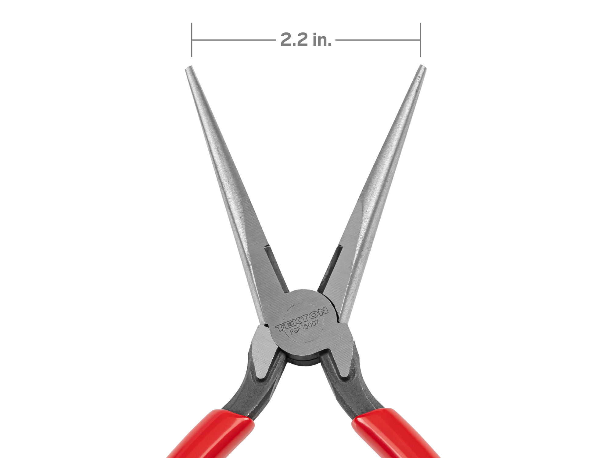 7 Inch Smooth Jaw Long Nose Pliers | TEKTON