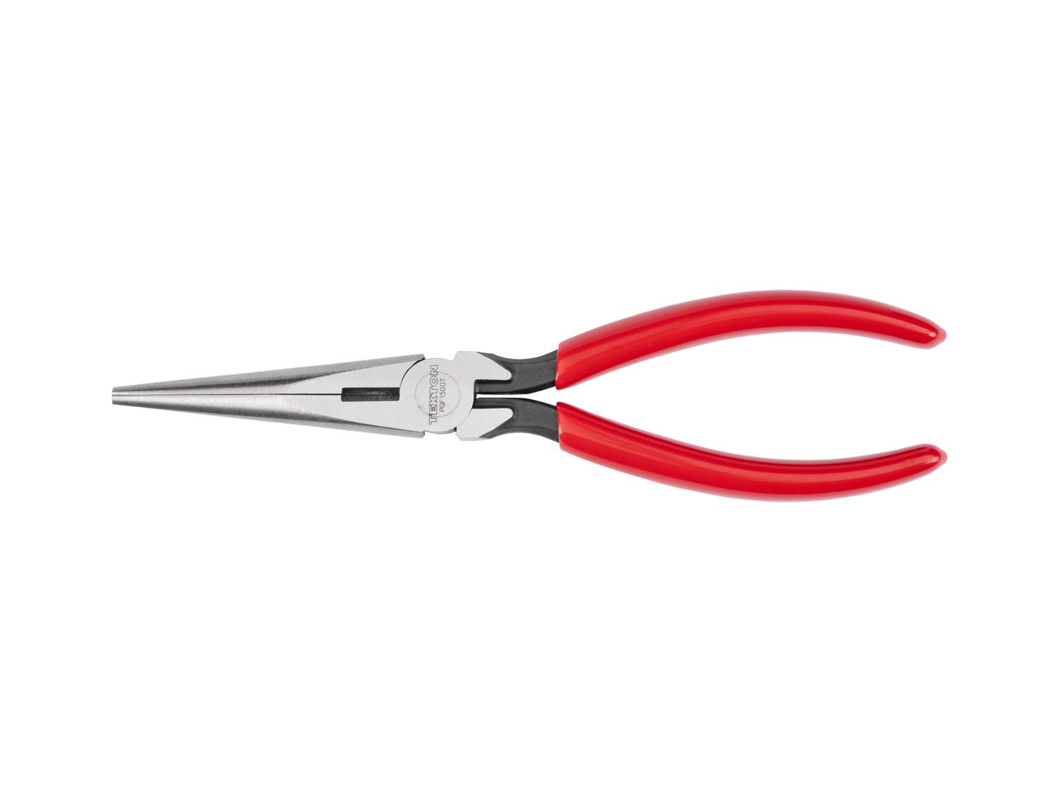 TEKTON 7 Inch Smooth Jaw Long Nose Pliers