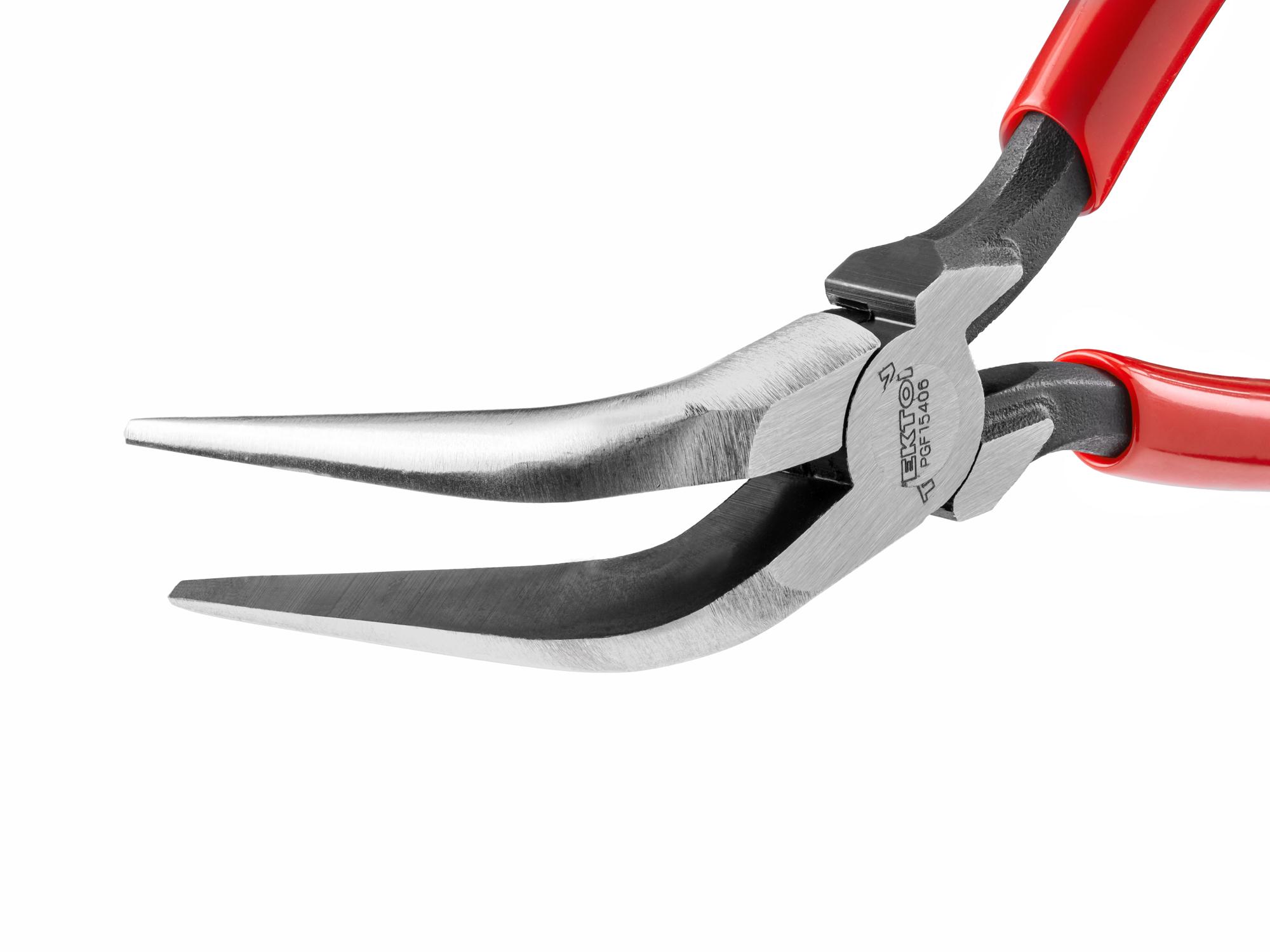 Closeup view of Tekton 6 inch gripping pliers. Item #PGF15406