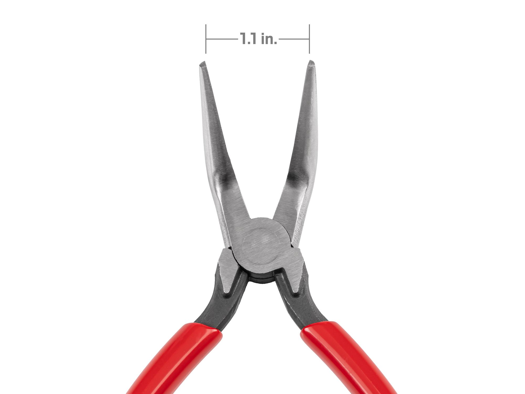 Closeup view of Tekton 6 inch gripping pliers. Item #PGF15406