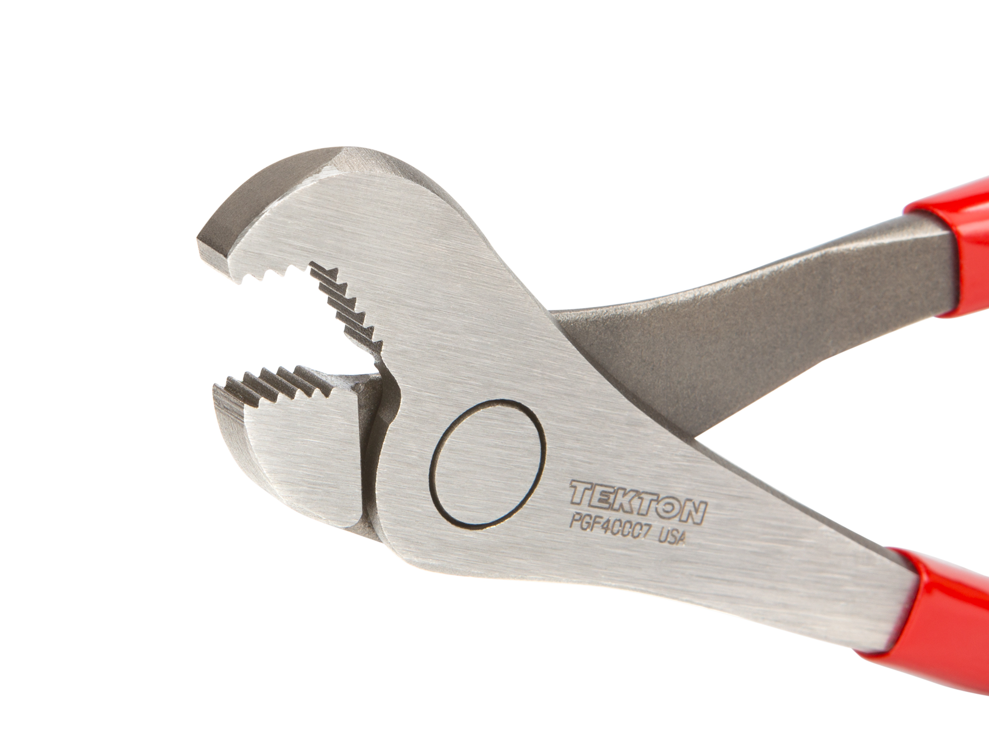 7-3/4 inch nut jaw pliers. Get a sure grip on rounded-off fasteners and small diameter pipes. Unique, high-leverage parrot jaw design. Made in USA. PGF40007.