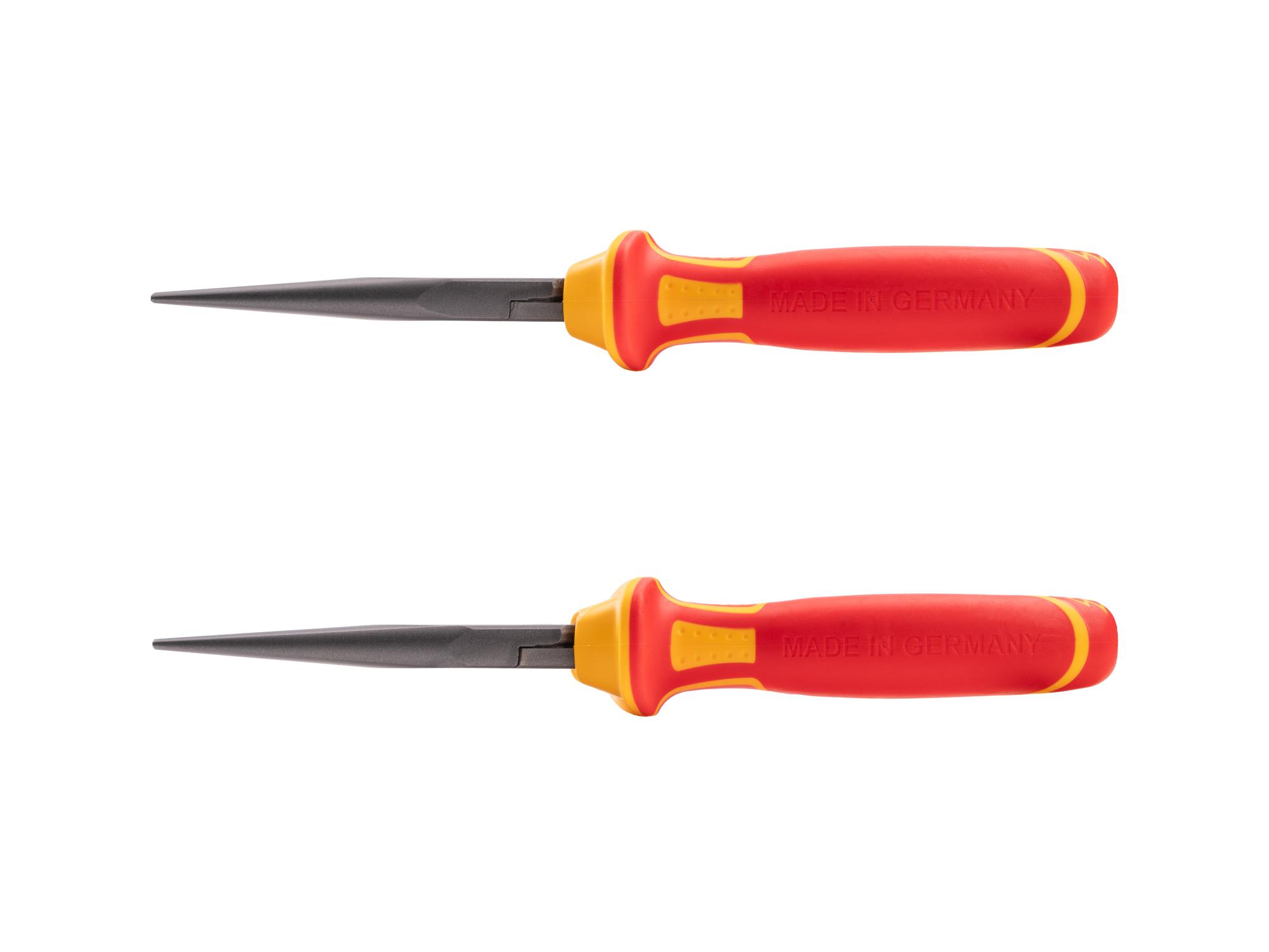 Side view of Tekton 8 inch gripping pliers. Item #PVG10008