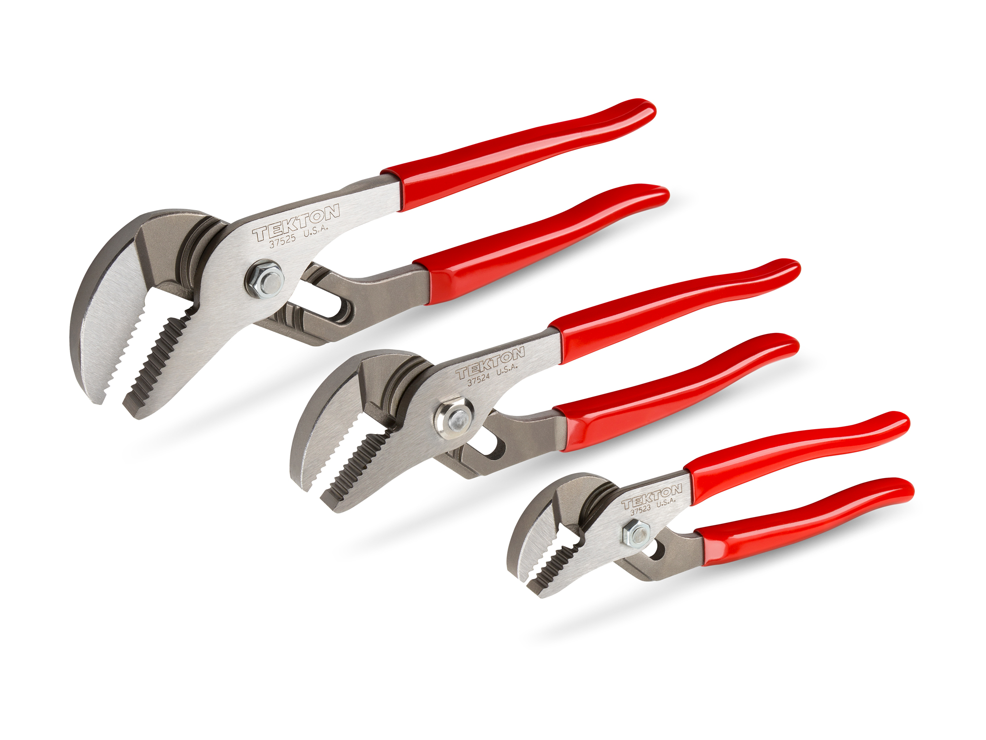 TEKTON Groove Joint Pliers Set, 3-Piece (7, 10, 13 in.)