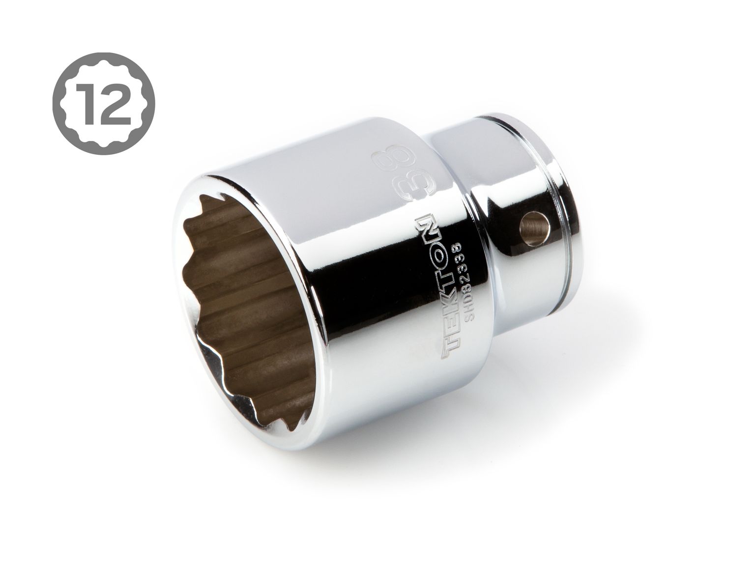 Tekton case hand drive 12-point socket set. Item #SKT35205