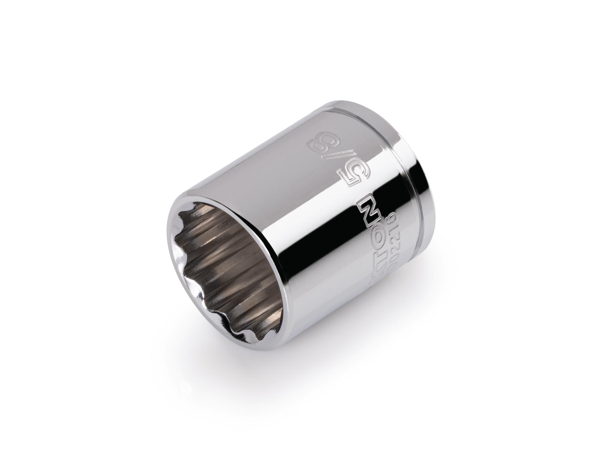 TEKTON 1/4 Inch Drive x 5/8 Inch Shallow 12-Point Socket
