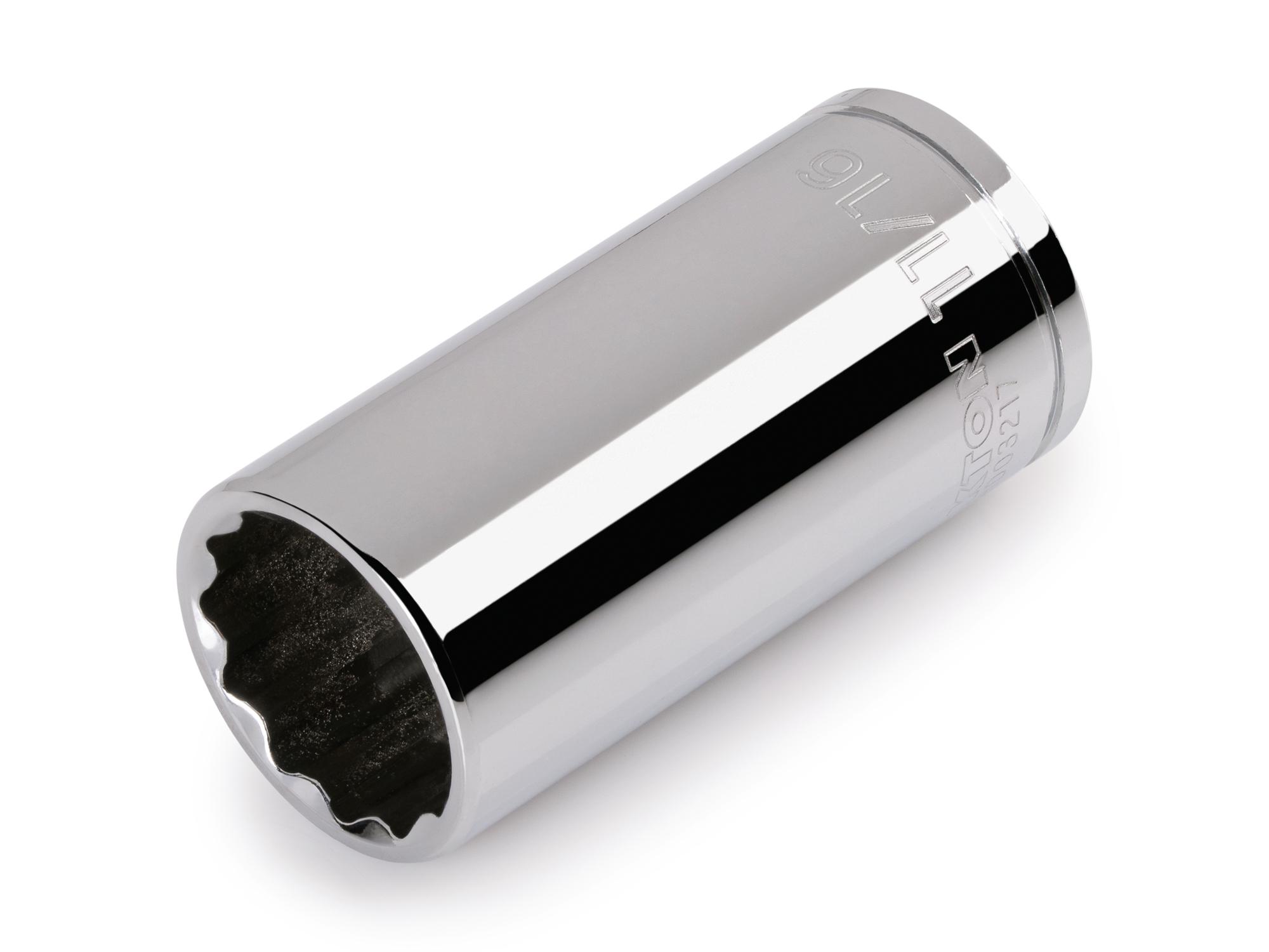 TEKTON 1/4 Inch Drive x 11/16 Inch Deep 12-Point Socket