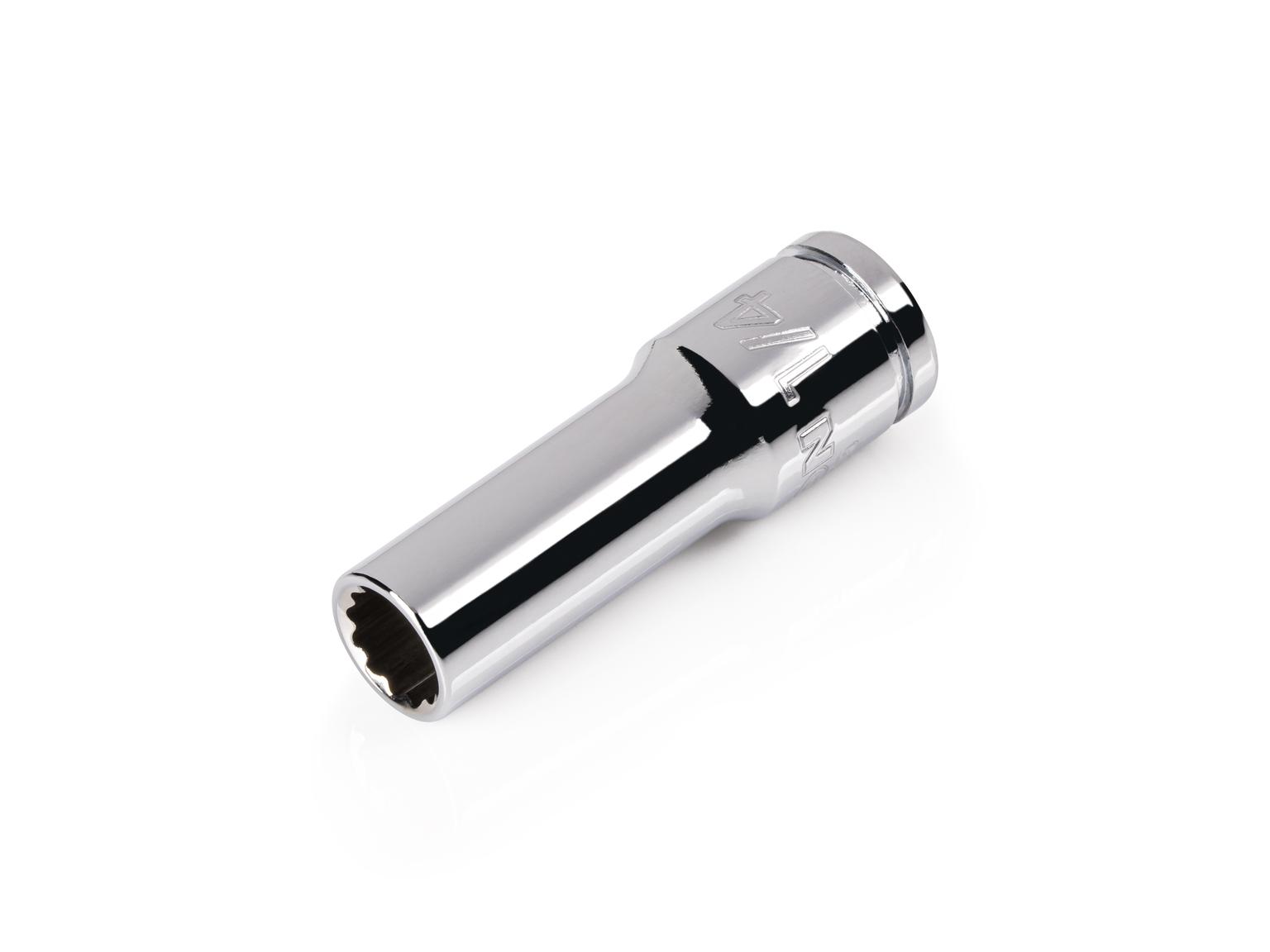 TEKTON 1/4 Inch Drive x 1/4 Inch Semi-Deep 12-Point Socket