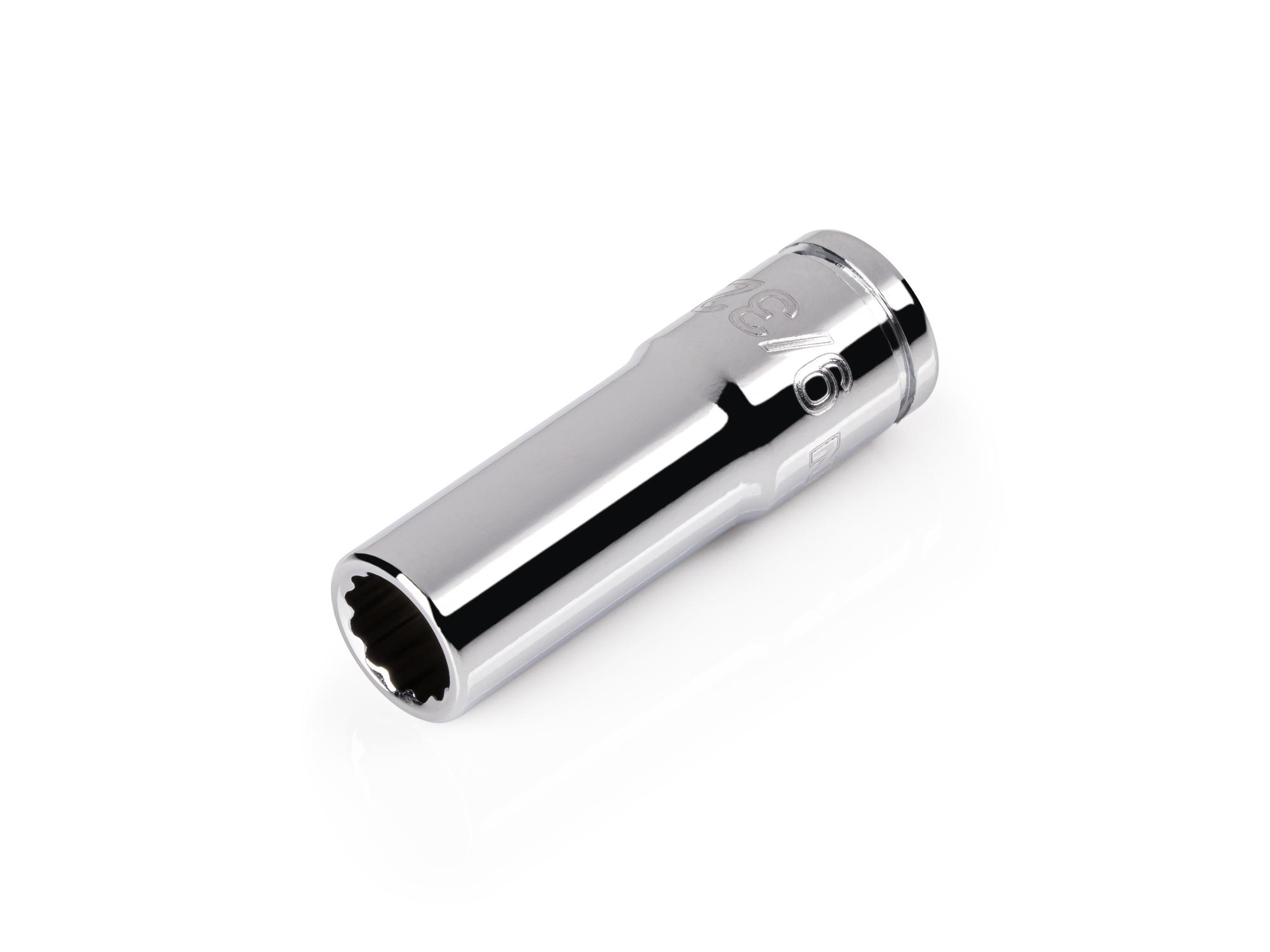 TEKTON 1/4 Inch Drive x 9/32 Inch Semi-Deep 12-Point Socket