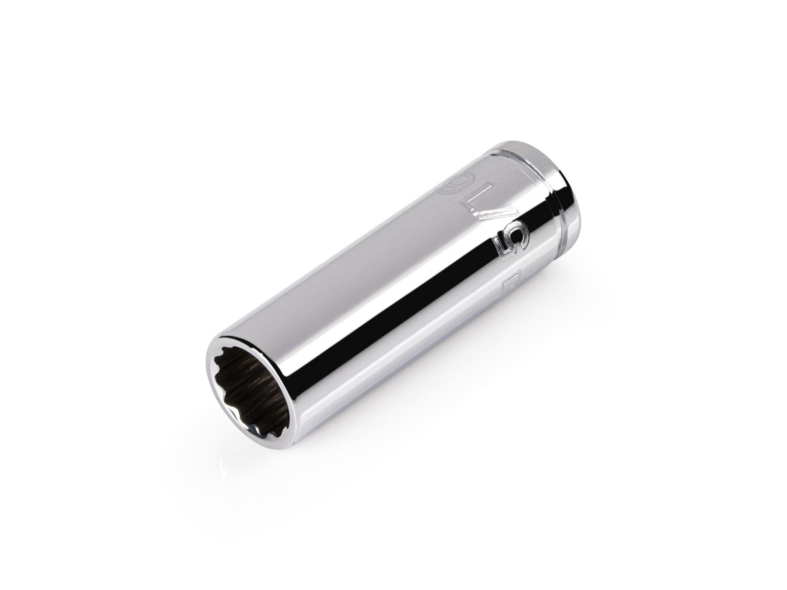 TEKTON 1/4 Inch Drive x 5/16 Inch Semi-Deep 12-Point Socket