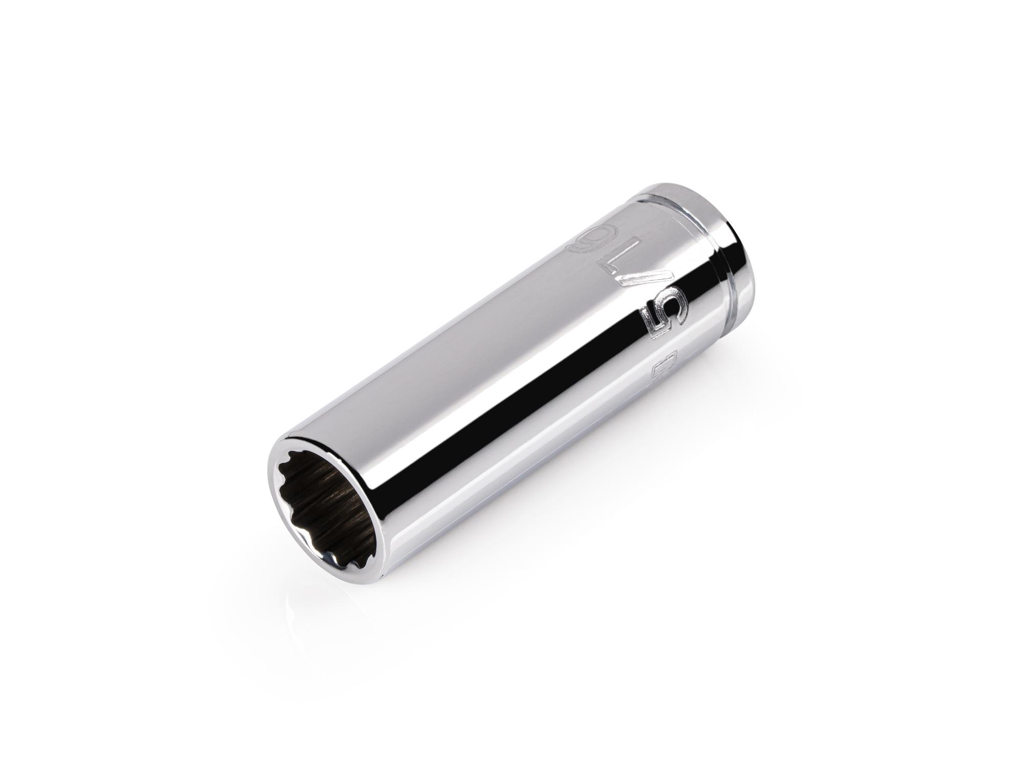TEKTON 1/4 Inch Drive x 5/16 Inch Semi-Deep 12-Point Socket