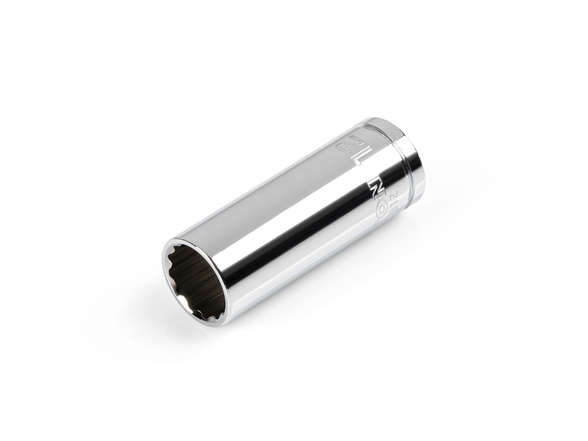 3/8 Inch Drive x 12 mm Semi-Deep 12-Point Socket | TEKTON