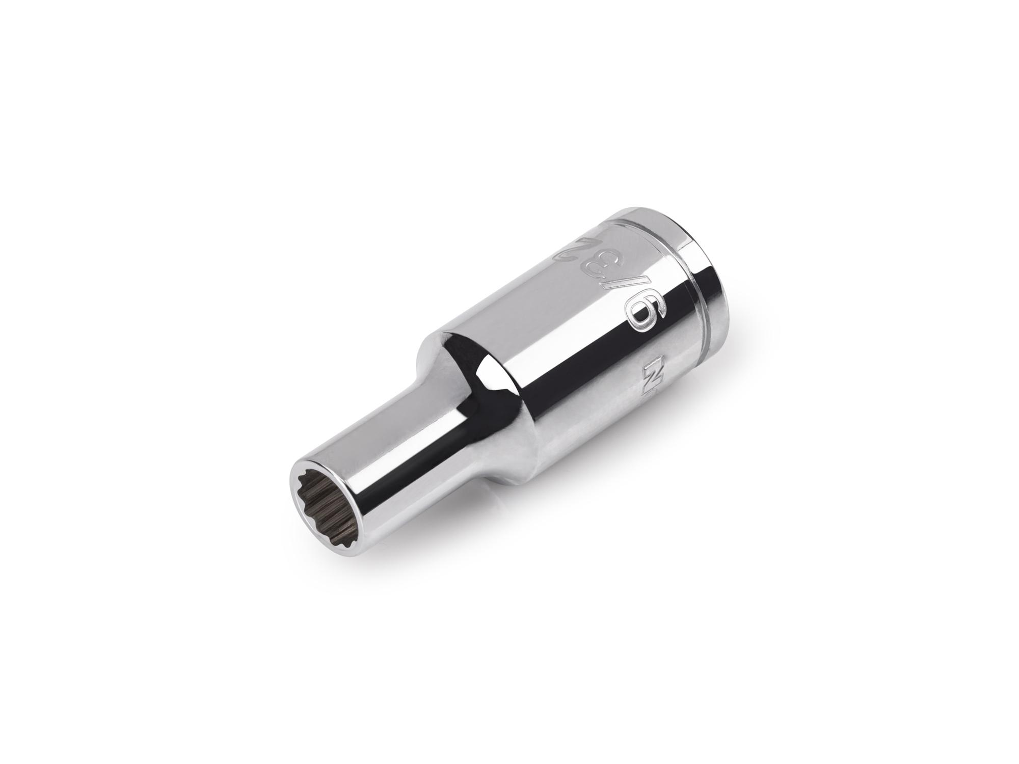 3/8 Inch Drive x 9/32 Inch 12-Point Semi-Deep Socket (Incorrect Shoulder Height)