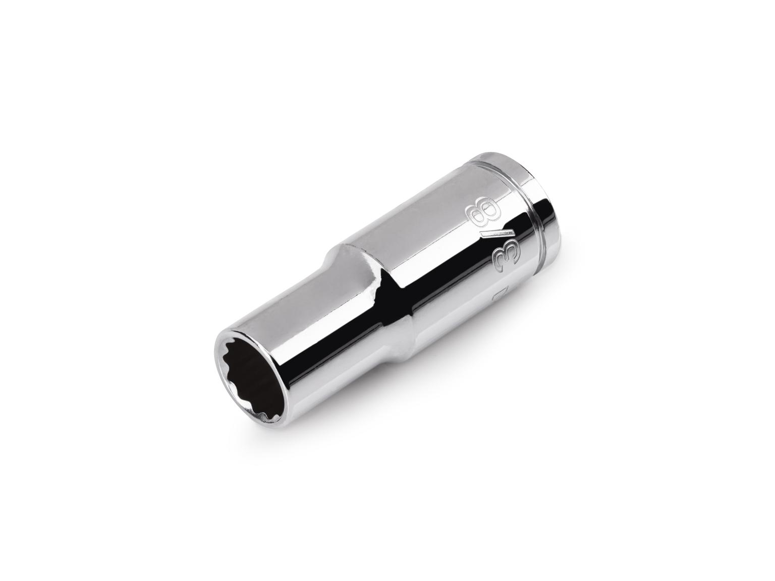 TEKTON 3/8 in. Drive x 3/8 in. 12-Point Semi-Deep Socket (Incorrect Shoulder Height)