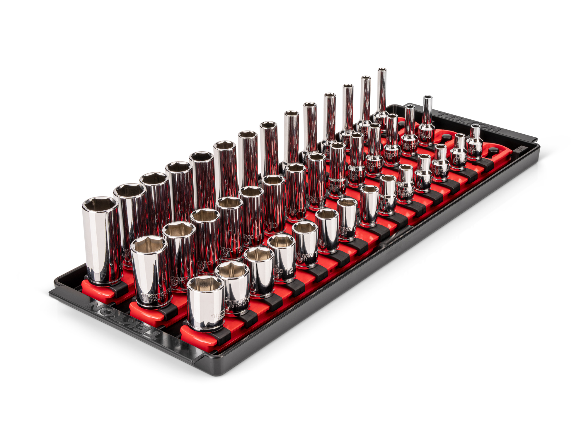 ちえ　50 1/4 Inch Drive 6-Point Socket Set (4 - 15 mm) | TEKTON