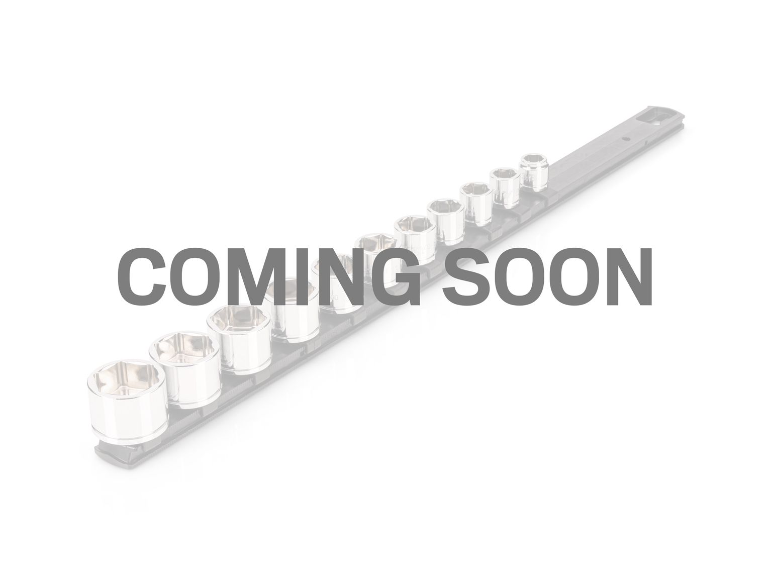 3/8 Inch Drive Extra-Shallow 6-Point Socket Set with Rail (11-Piece)