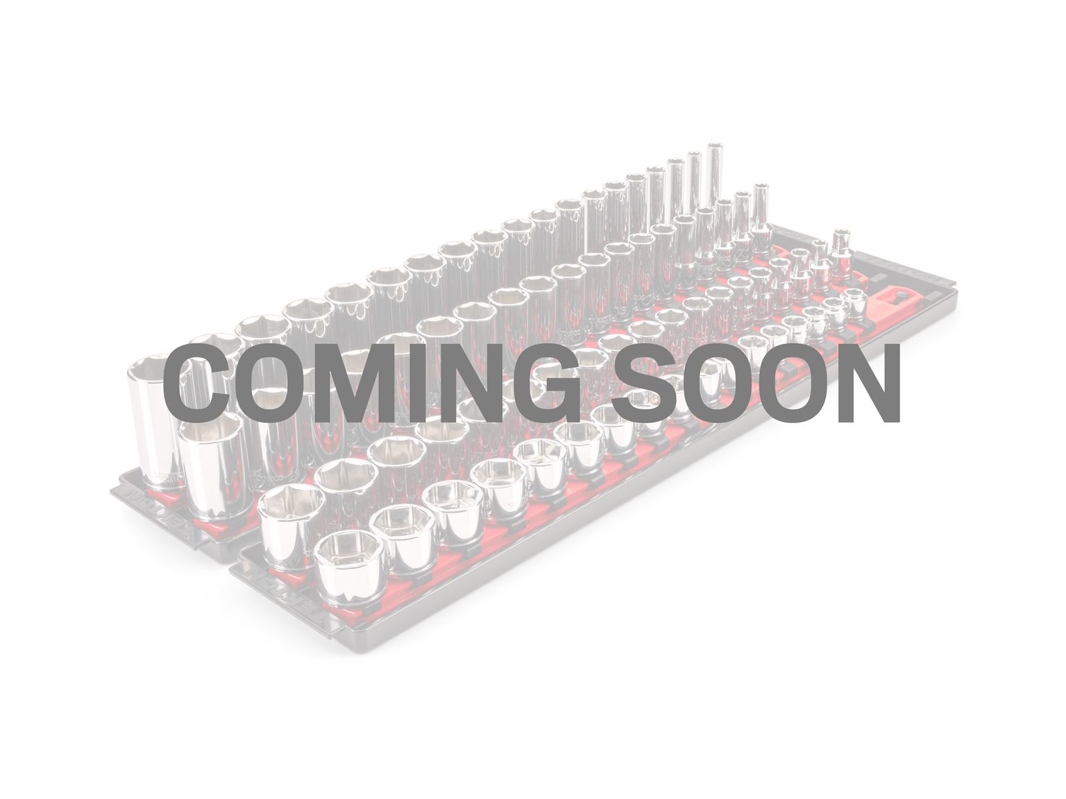 3/8 Inch Drive Extra-Shallow, Shallow, Semi-Deep, and Deep 6-Point Socket Set with Rails and Trays (74-Piece)