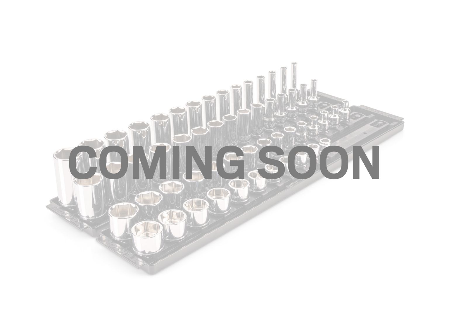 3/8 Inch Drive Extra-Shallow, Shallow, Semi-Deep, and Deep 6-Point Socket Set with Rails and Trays (56-Piece)