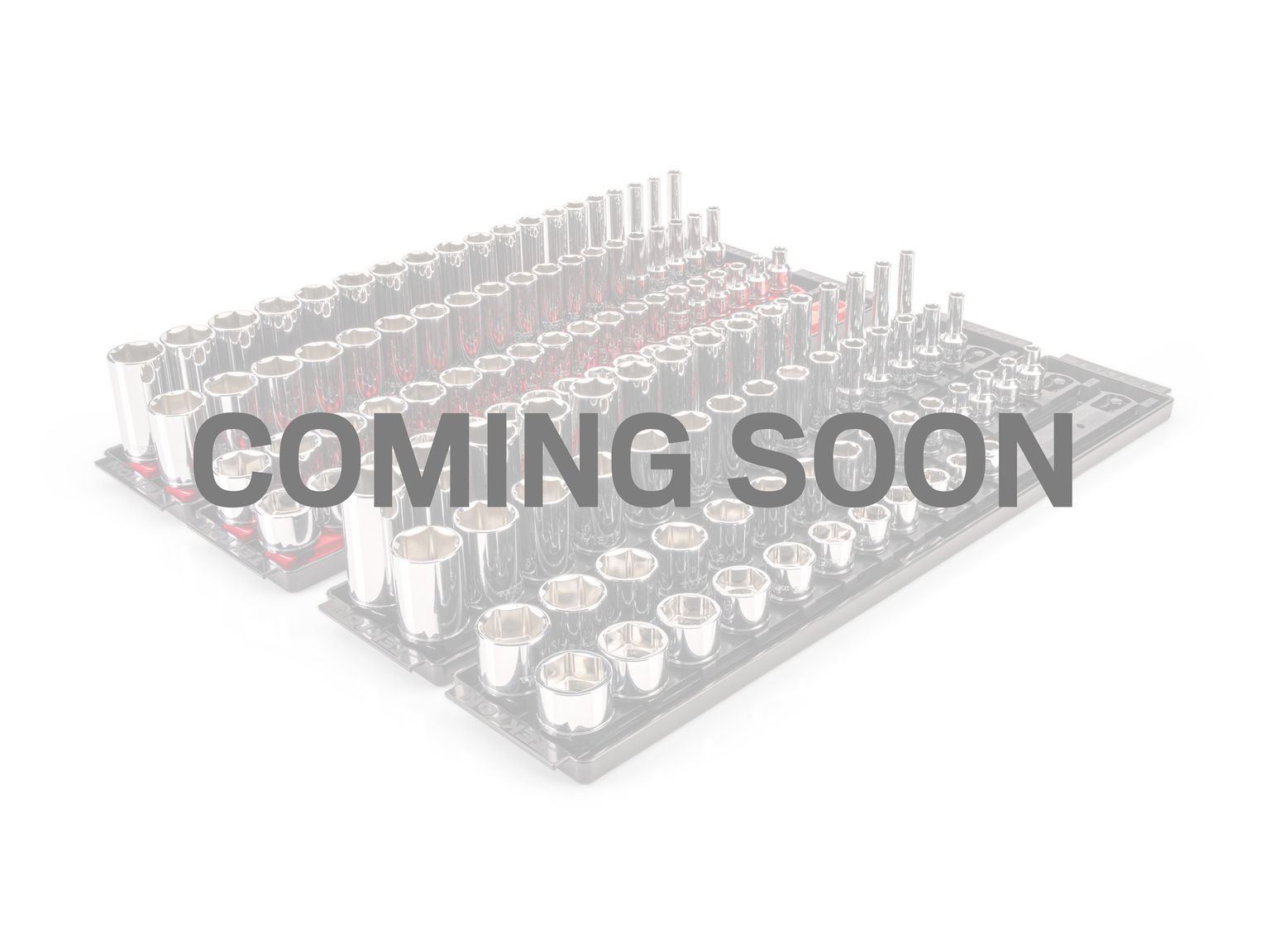 3/8 Inch Drive Extra-Shallow, Shallow, Semi-Deep, and Deep 6-Point Socket Set with Rails and Trays (130-Piece)