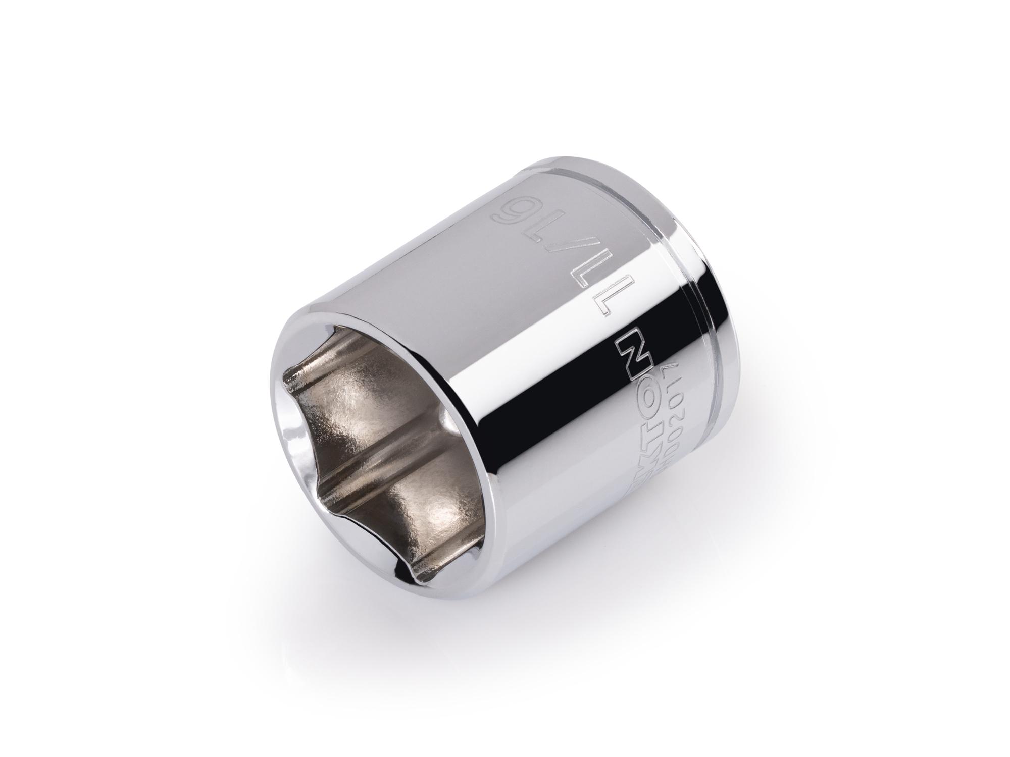 TEKTON 1/4 Inch Drive x 11/16 Inch Shallow 6-Point Socket
