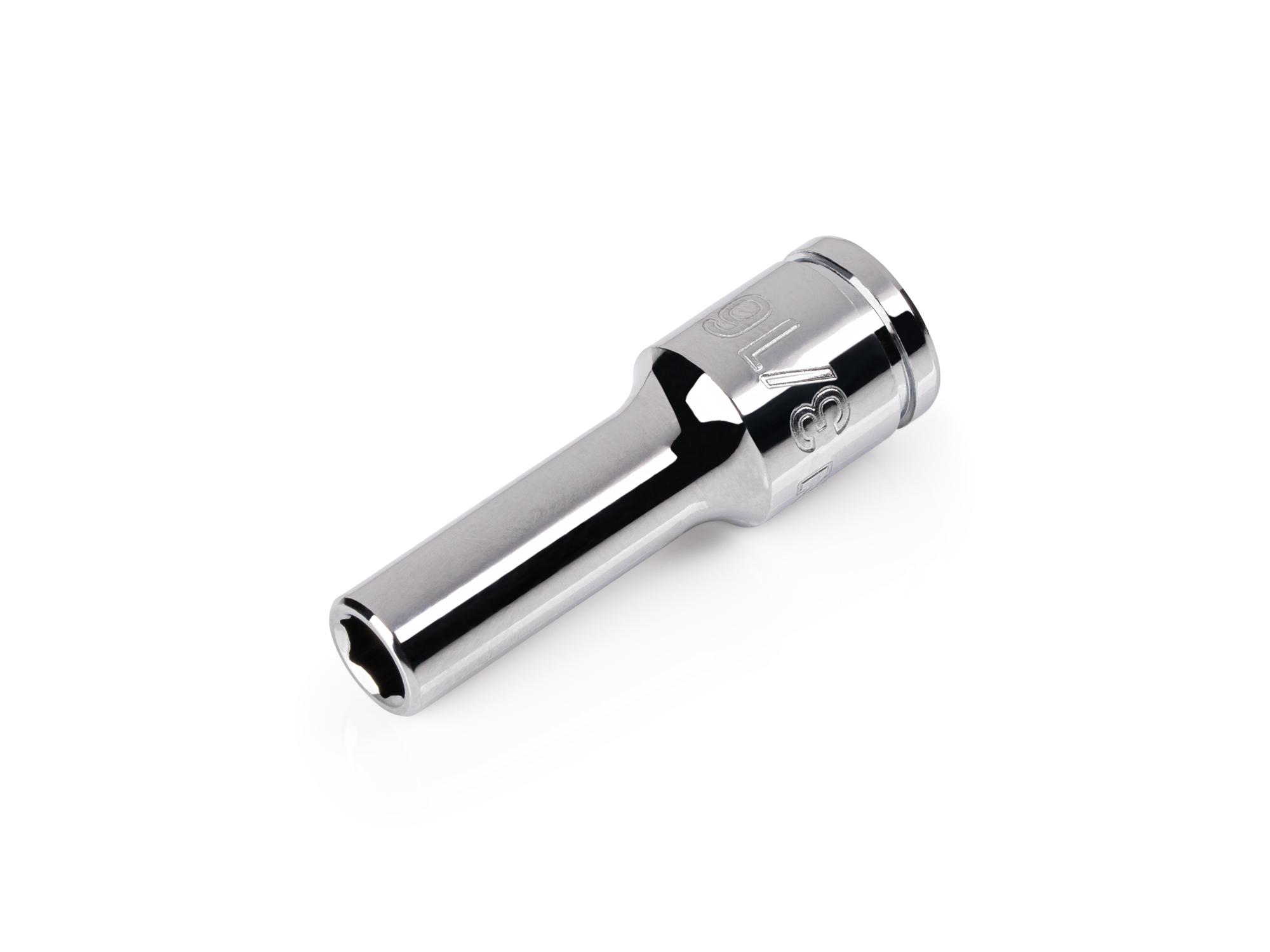 TEKTON 1/4 Inch Drive x 3/16 Inch Semi-Deep 6-Point Socket