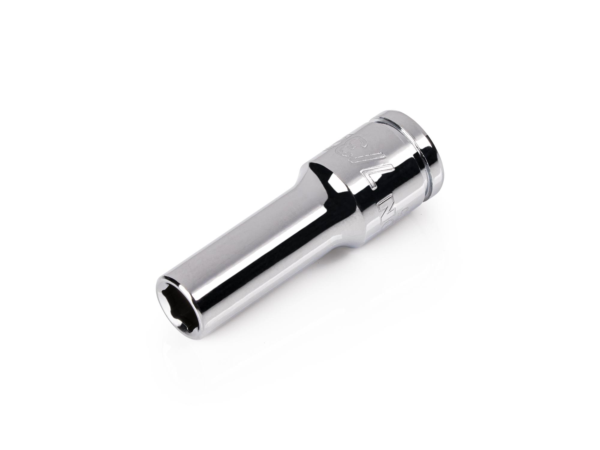 TEKTON 1/4 Inch Drive x 7/32 Inch Semi-Deep 6-Point Socket
