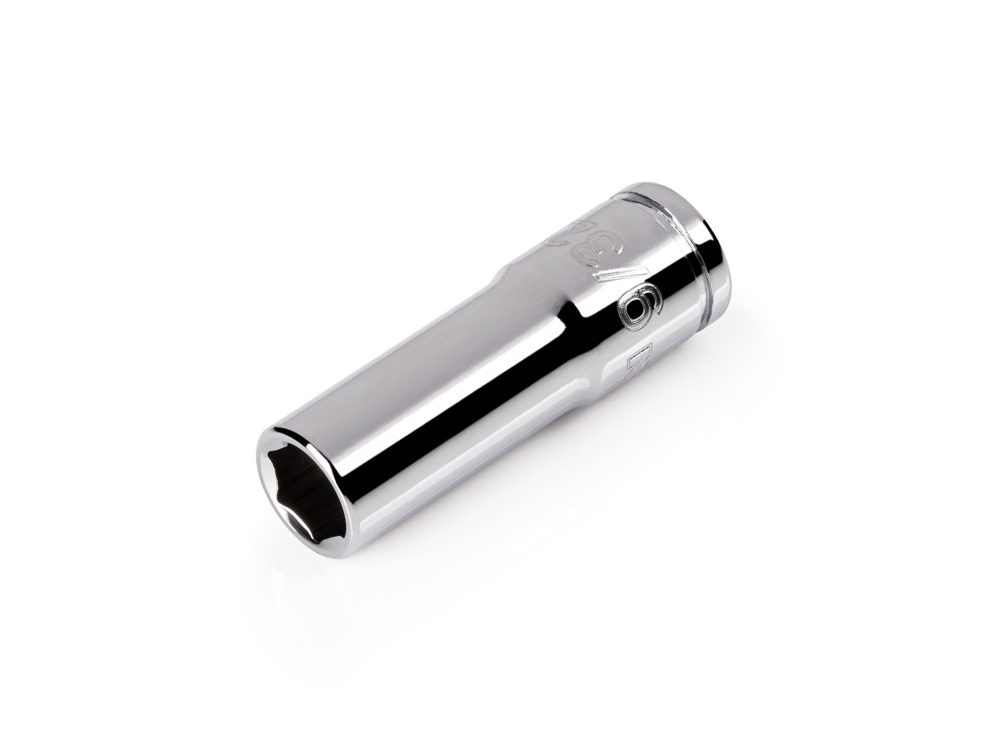 TEKTON 1/4 Inch Drive x 9/32 Inch Semi-Deep 6-Point Socket