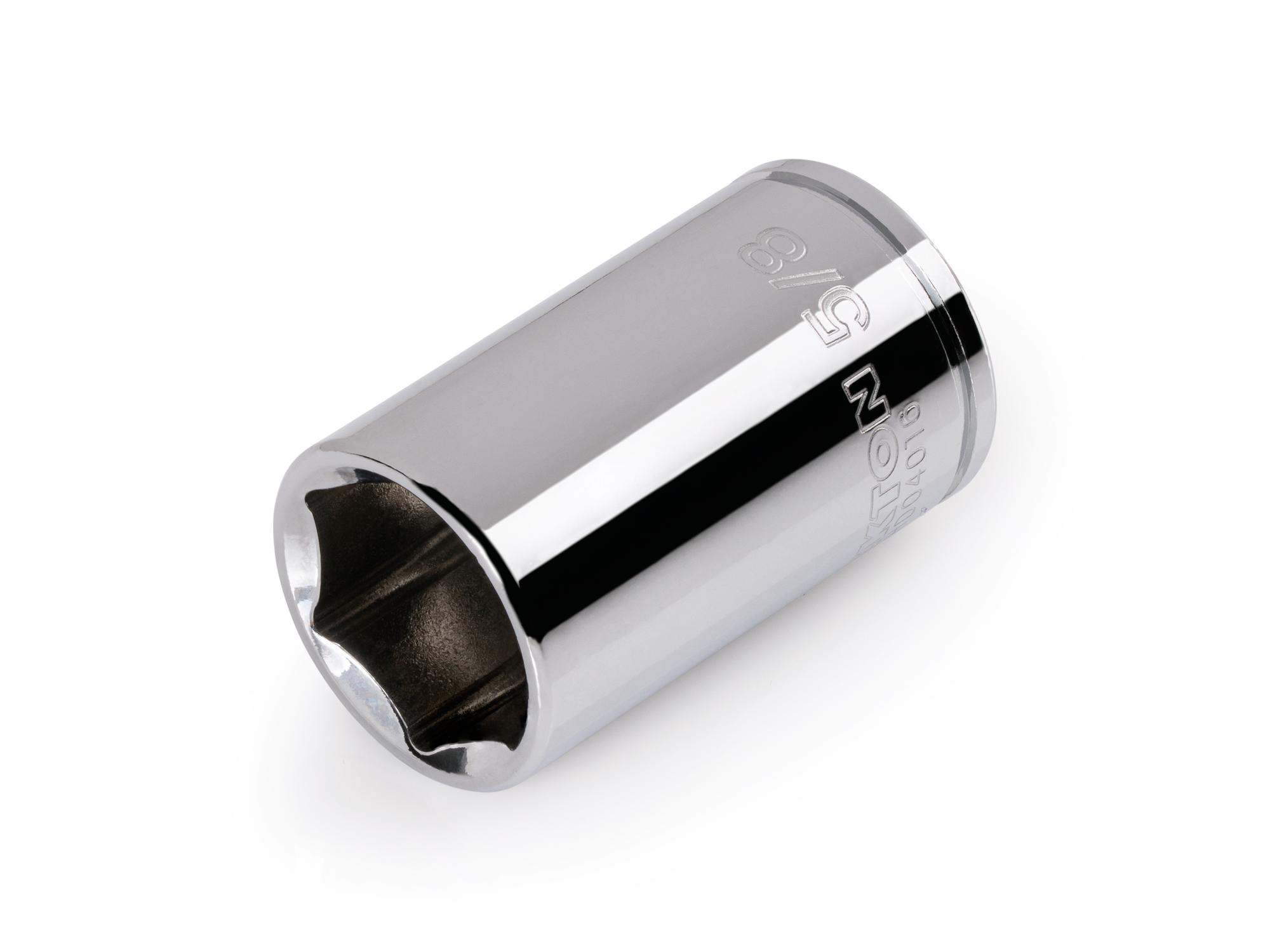 TEKTON 1/4 Inch Drive x 5/8 Inch Semi-Deep 6-Point Socket