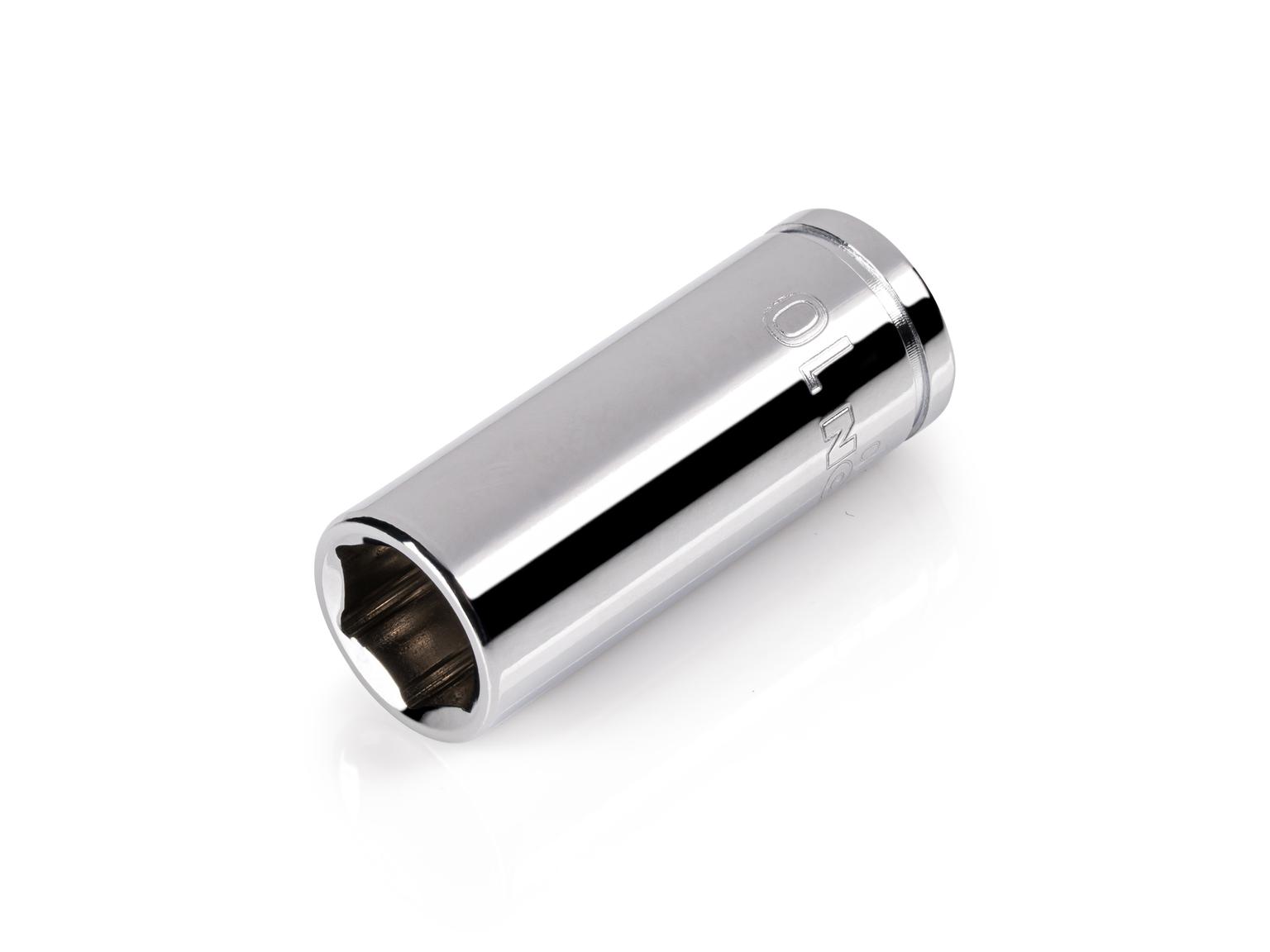 TEKTON 1/4 Inch Drive x 10 mm Semi-Deep 6-Point Socket