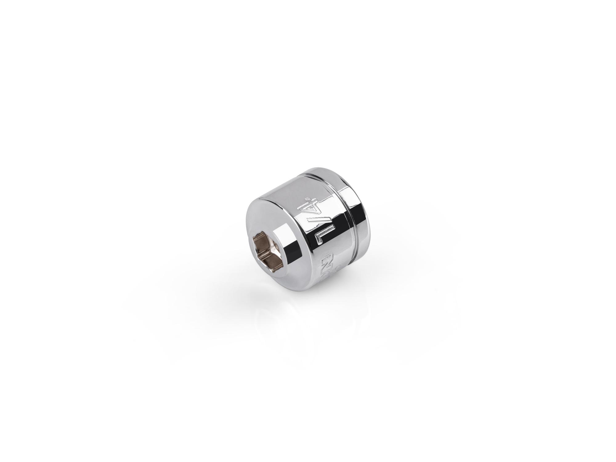 TEKTON 3/8 Inch Drive x 1/4 Inch Extra-Shallow 6-Point Socket