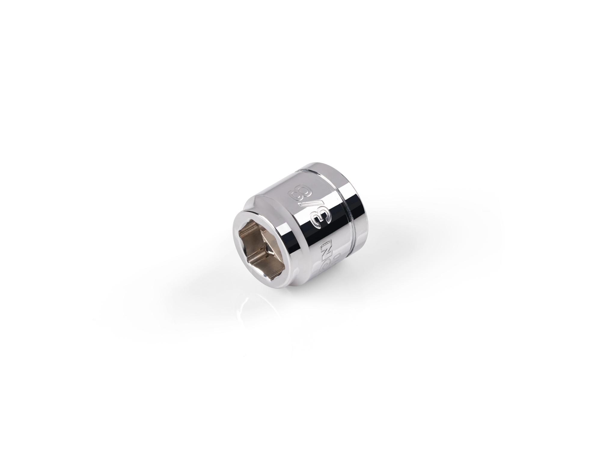 TEKTON 3/8 Inch Drive x 3/8 Inch Extra-Shallow 6-Point Socket