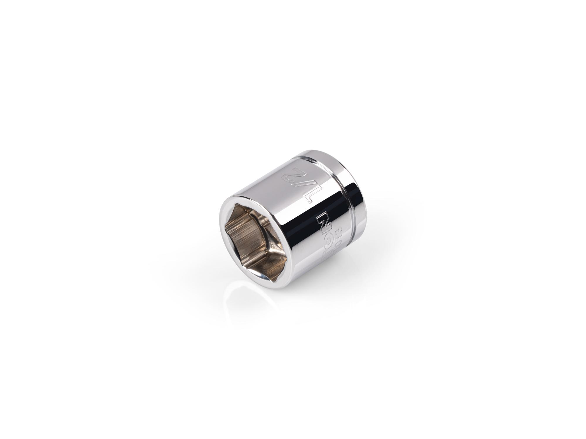TEKTON 3/8 Inch Drive x 1/2 Inch Extra-Shallow 6-Point Socket