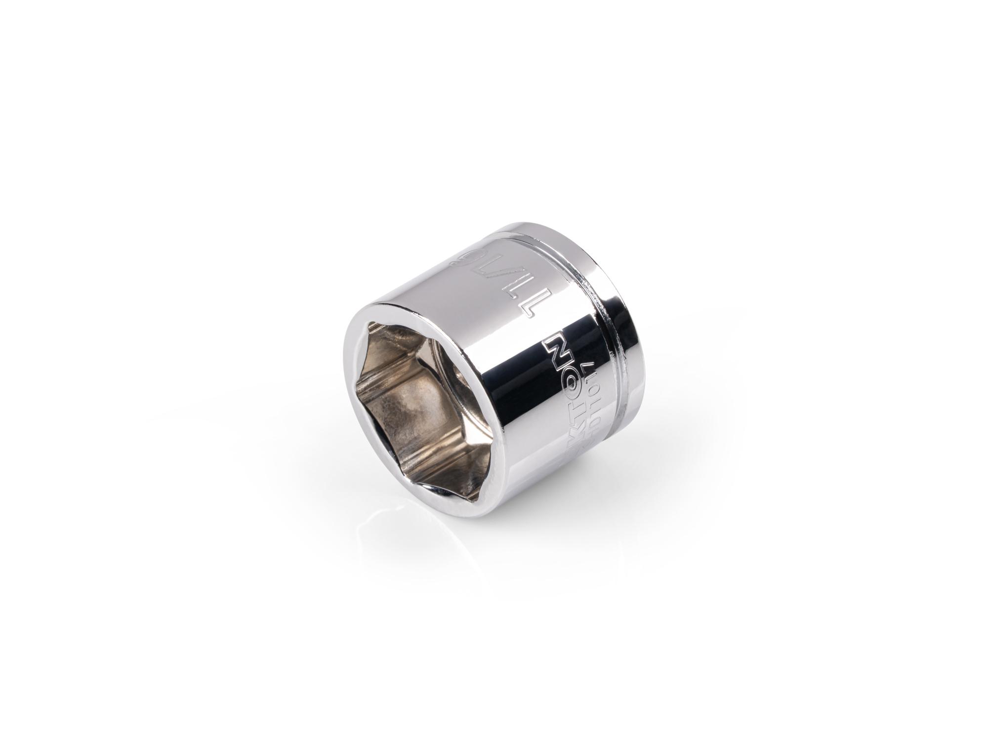 TEKTON 3/8 Inch Drive x 11/16 Inch Extra-Shallow 6-Point Socket