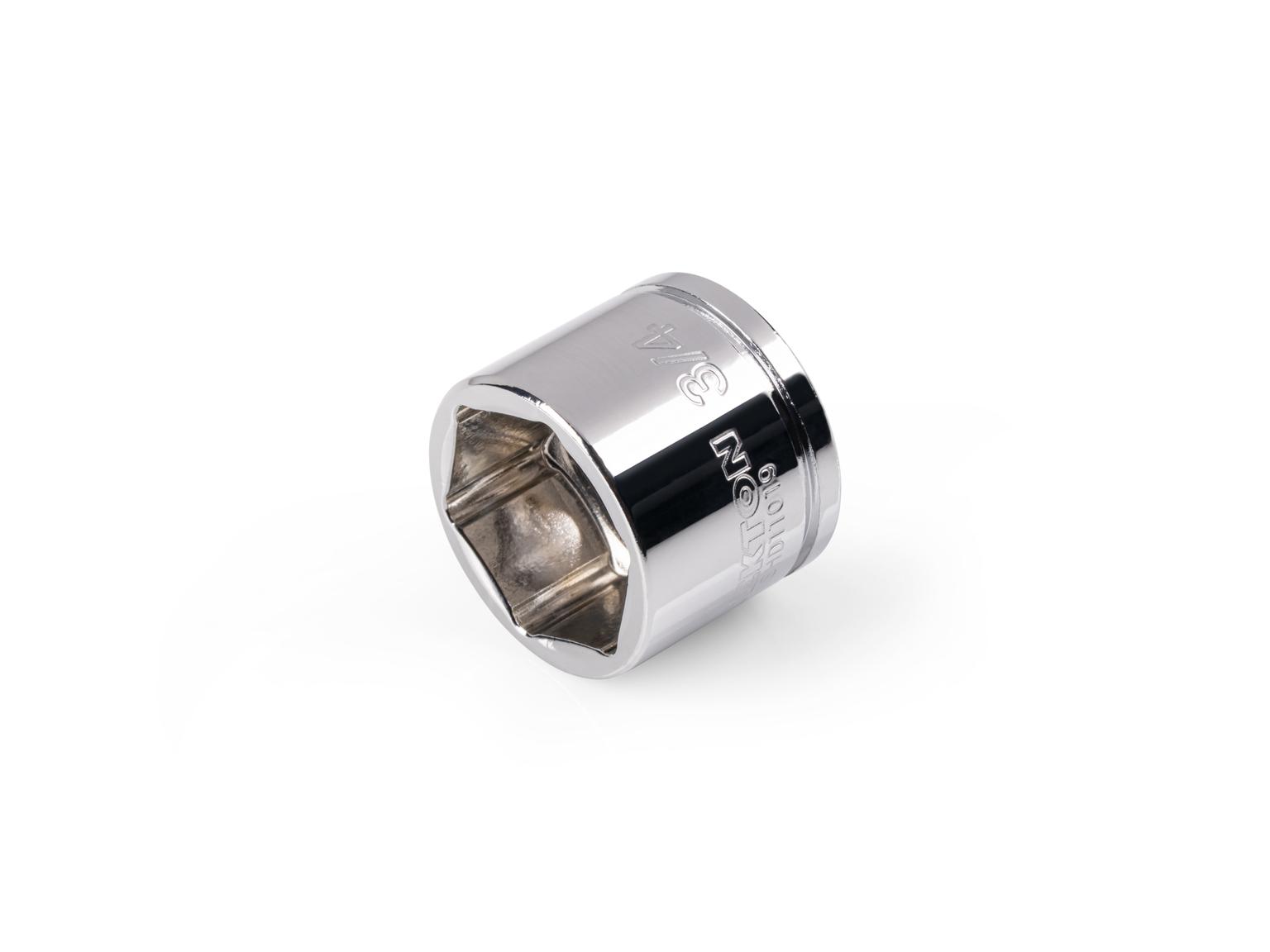 TEKTON 3/8 Inch Drive x 3/4 Inch Extra-Shallow 6-Point Socket