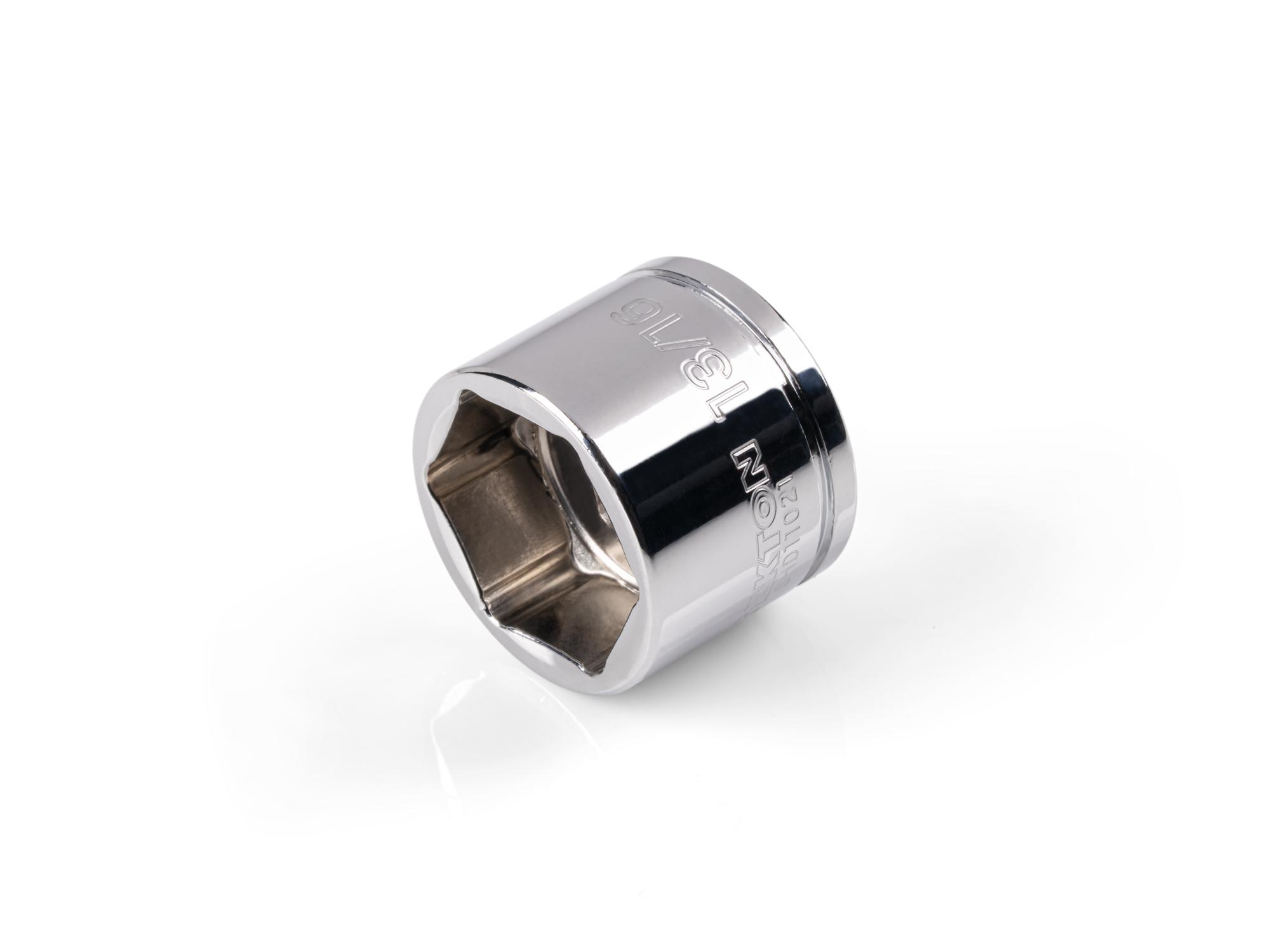 TEKTON 3/8 Inch Drive x 13/16 Inch Extra-Shallow 6-Point Socket
