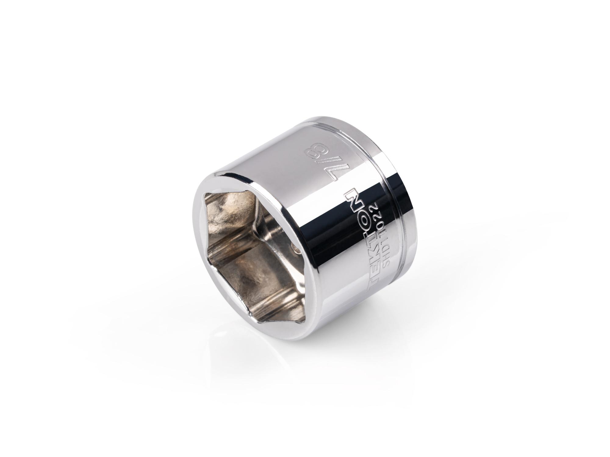 TEKTON 3/8 Inch Drive x 7/8 Inch Extra-Shallow 6-Point Socket